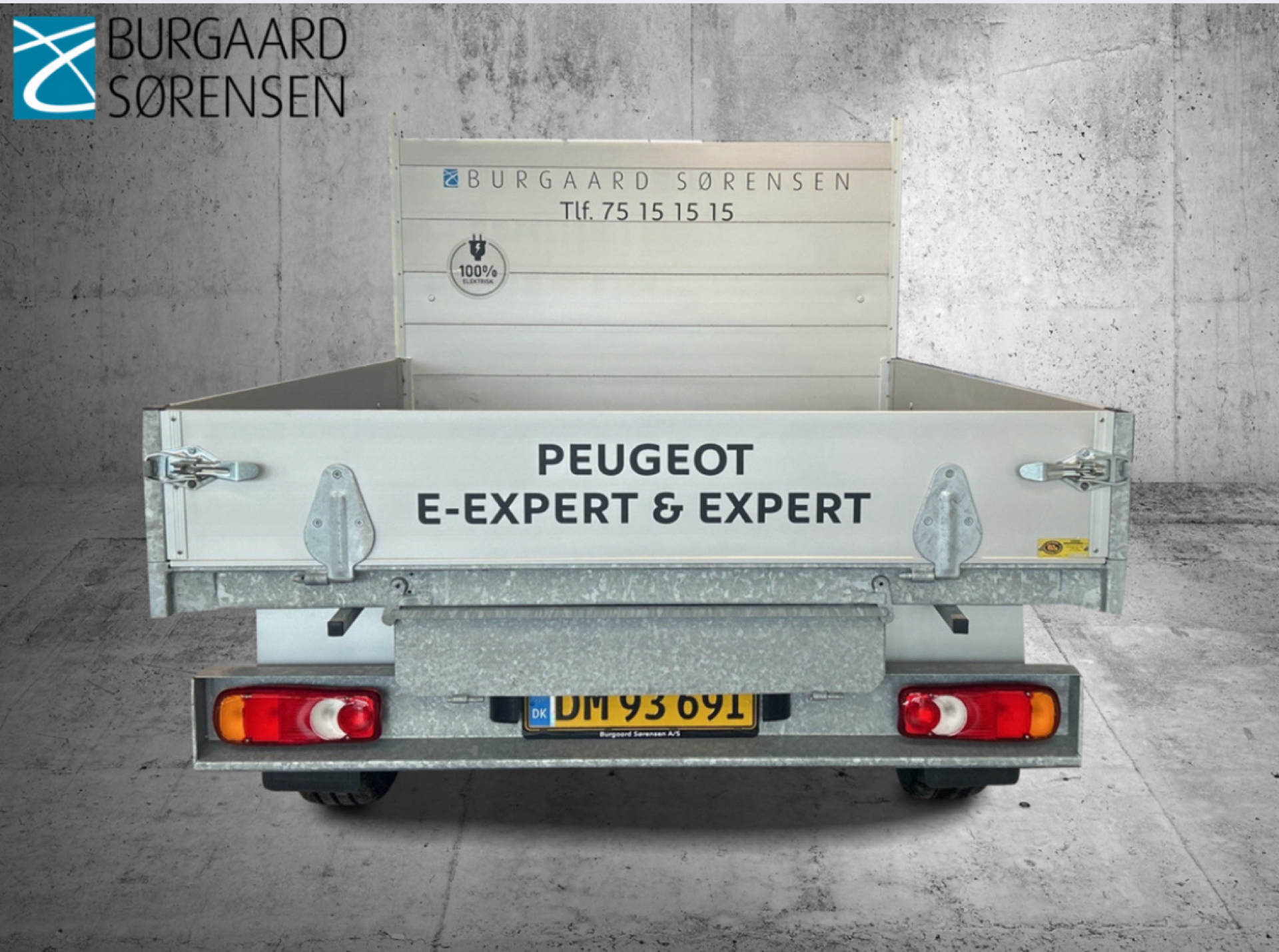 Billede af Peugeot Expert L2 2,0 BlueHDi m/alu-lad 144HK Ladv./Chas. 6g
