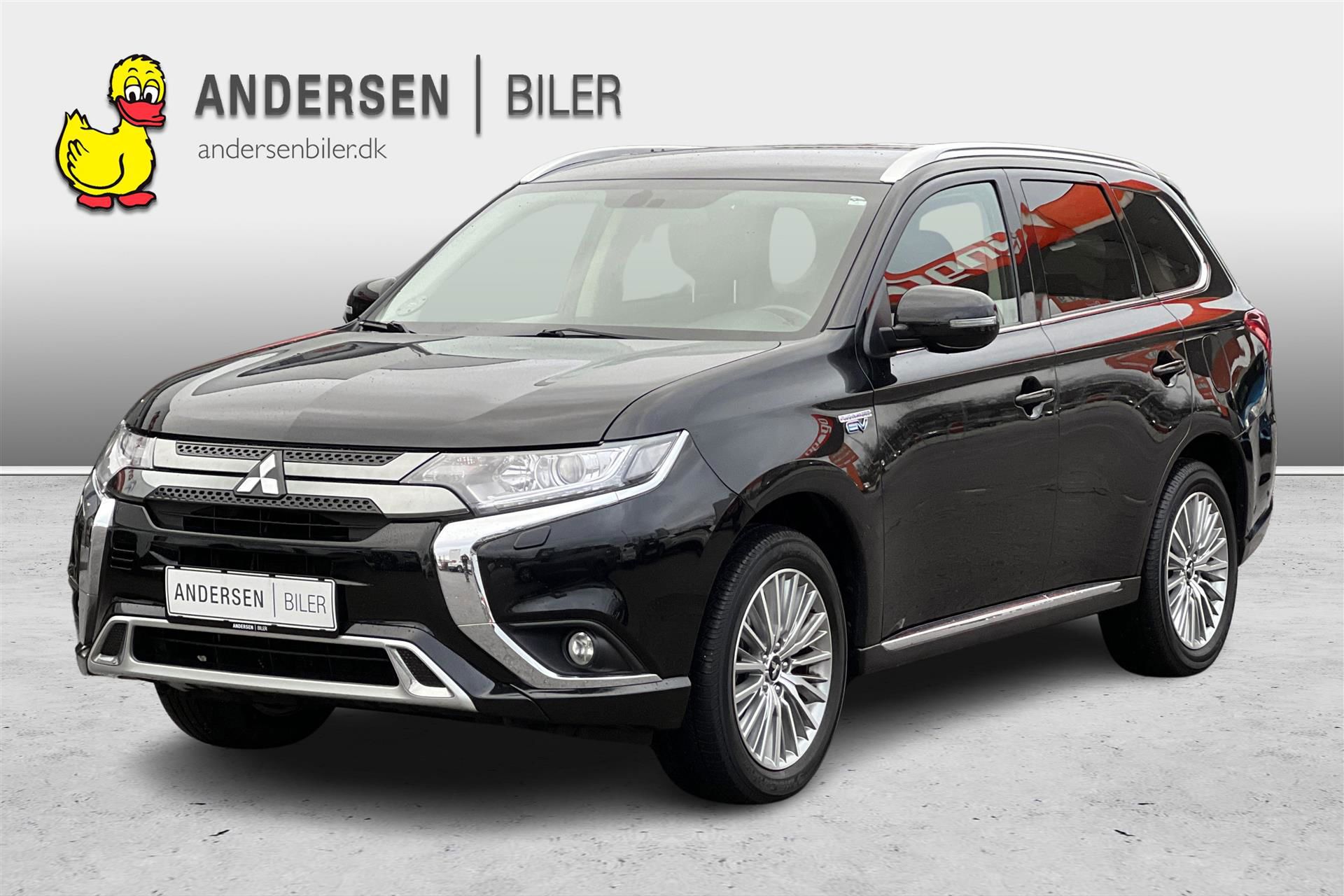 Billede af Mitsubishi Outlander 2,4 PHEV  Plugin-hybrid Invite 4WD 224HK 5d 6g Trinl. Gear