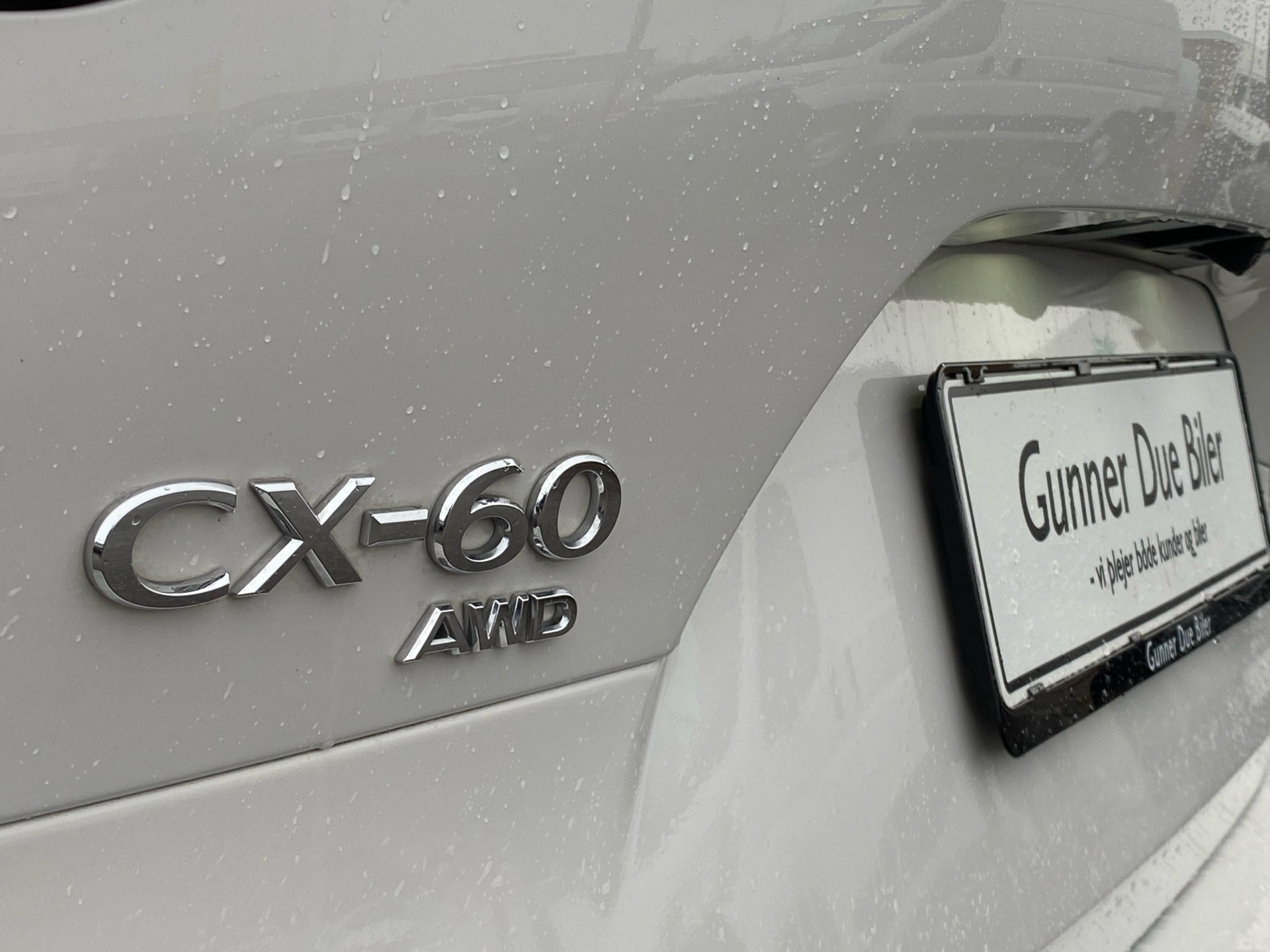 Billede af Mazda CX-60 2,5 e-Skyactiv  Plugin-hybrid Homura AWD 327HK 5d 8g Aut.