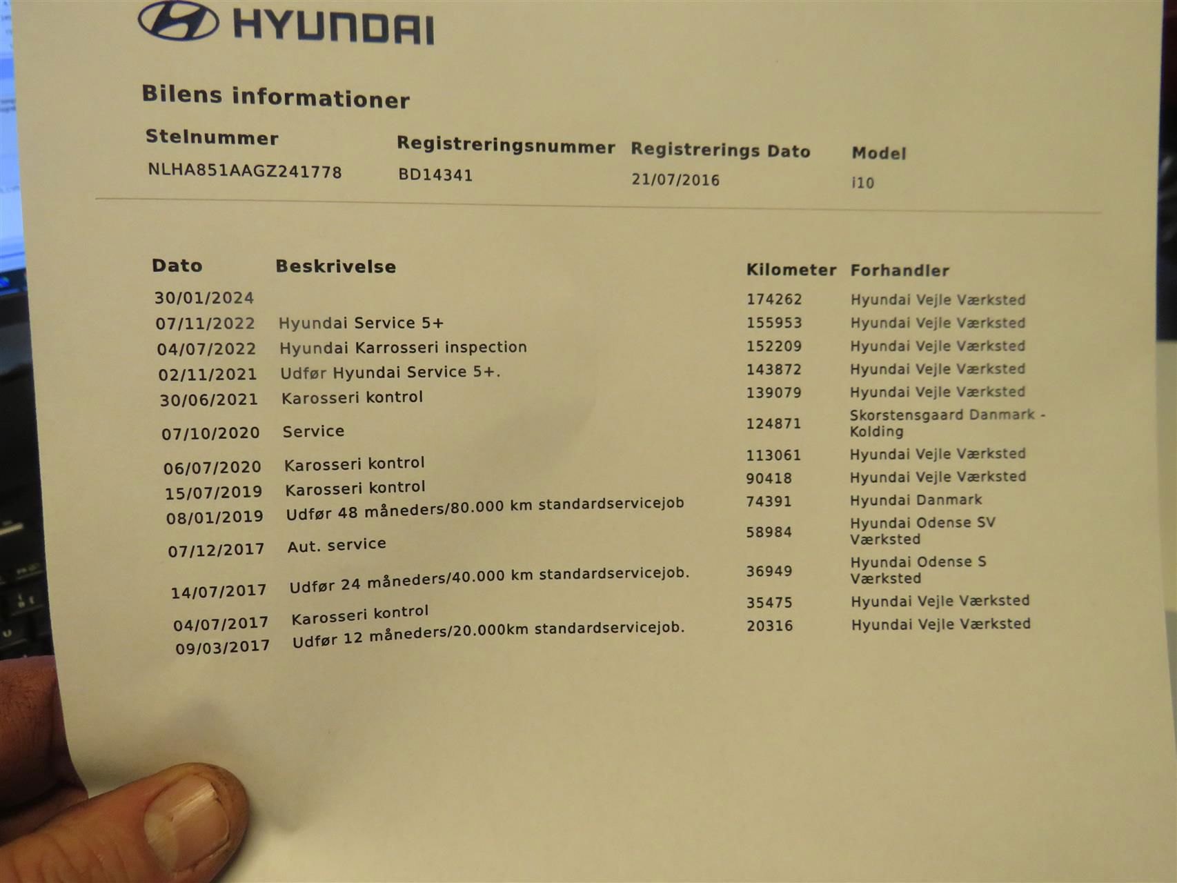 Billede af Hyundai i10 1,0 Go EM ECO 66HK 5d