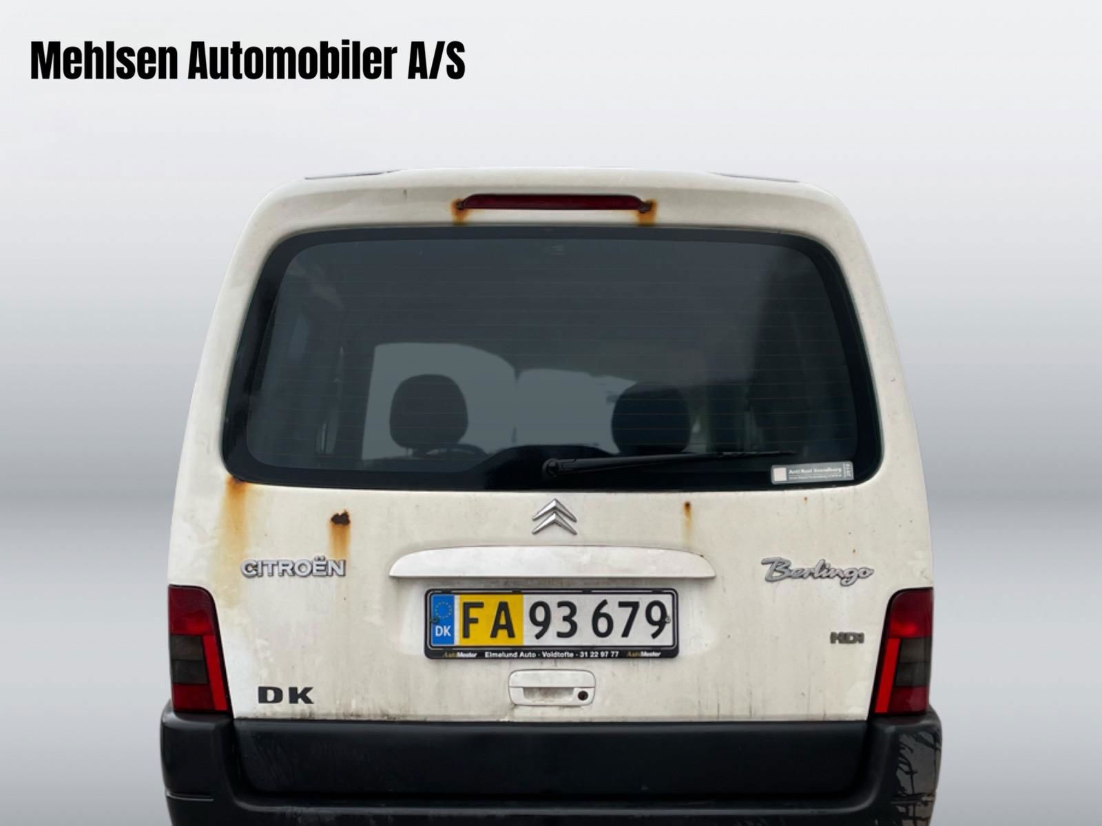 Billede af Citroën Berlingo Cityvan 2,0 HDI 90HK Van