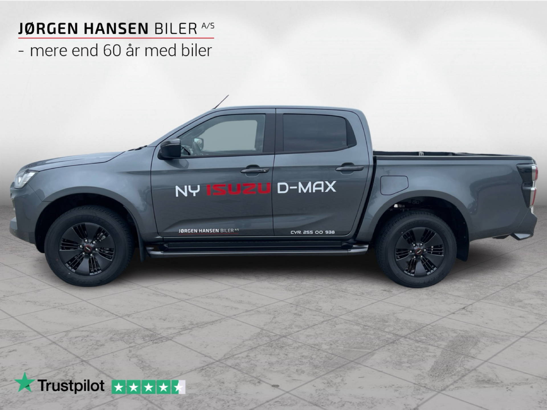 Billede af Isuzu D-max Crew Cab 1,9 D Exclusive 3ton 4WD 163HK Pick-Up 6g Aut.