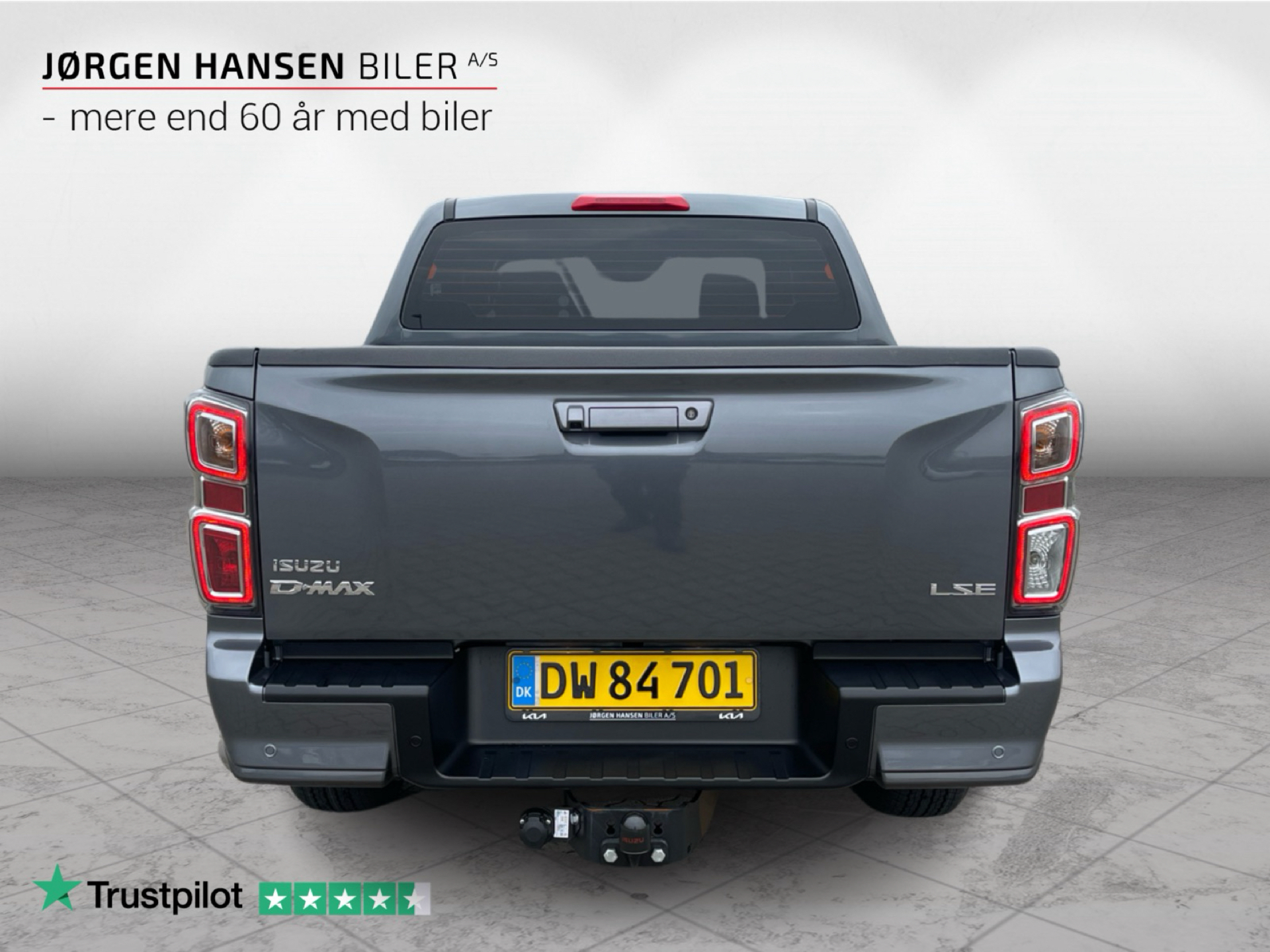 Billede af Isuzu D-max Crew Cab 1,9 D Exclusive 3ton 4WD 163HK Pick-Up 6g Aut.