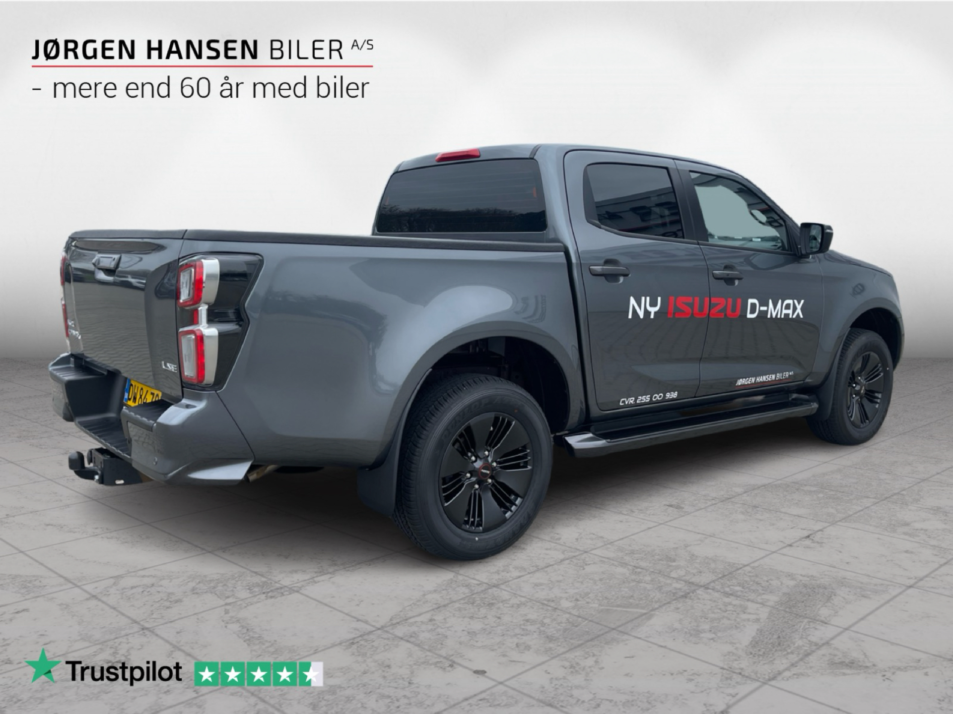 Billede af Isuzu D-max Crew Cab 1,9 D Exclusive 3ton 4WD 163HK Pick-Up 6g Aut.