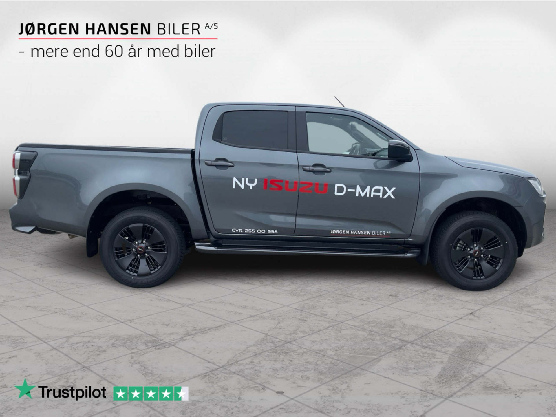 Billede af Isuzu D-max Crew Cab 1,9 D Exclusive 3ton 4WD 163HK Pick-Up 6g Aut.