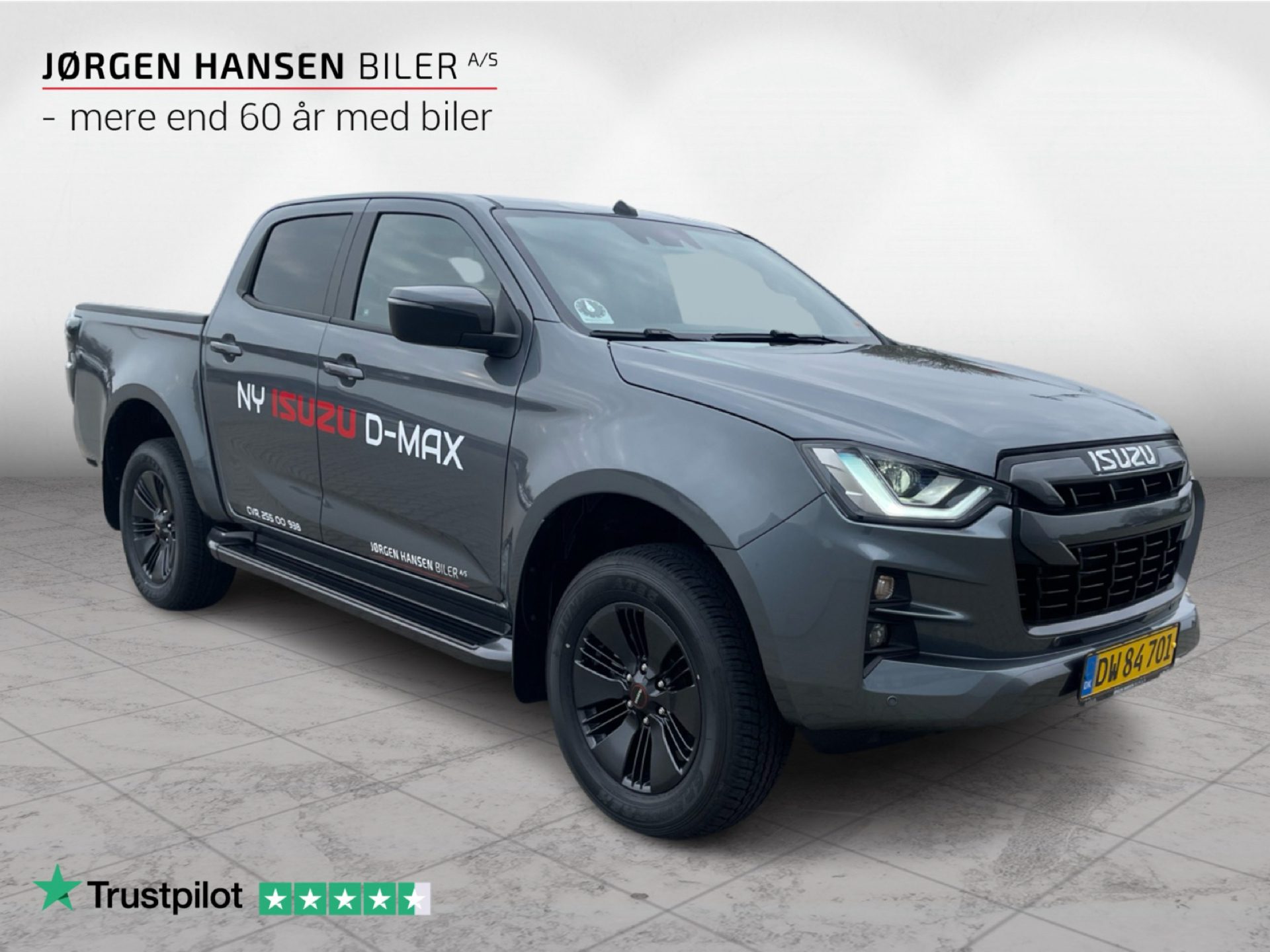 Billede af Isuzu D-max Crew Cab 1,9 D Exclusive 3ton 4WD 163HK Pick-Up 6g Aut.