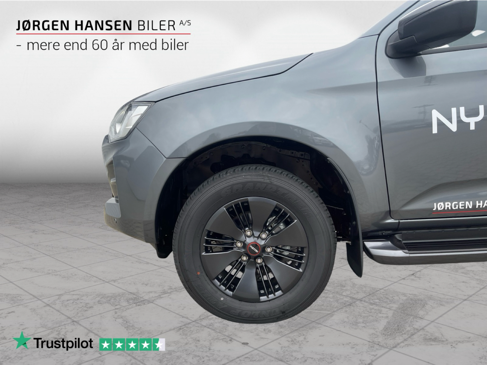 Billede af Isuzu D-max Crew Cab 1,9 D Exclusive 3ton 4WD 163HK Pick-Up 6g Aut.