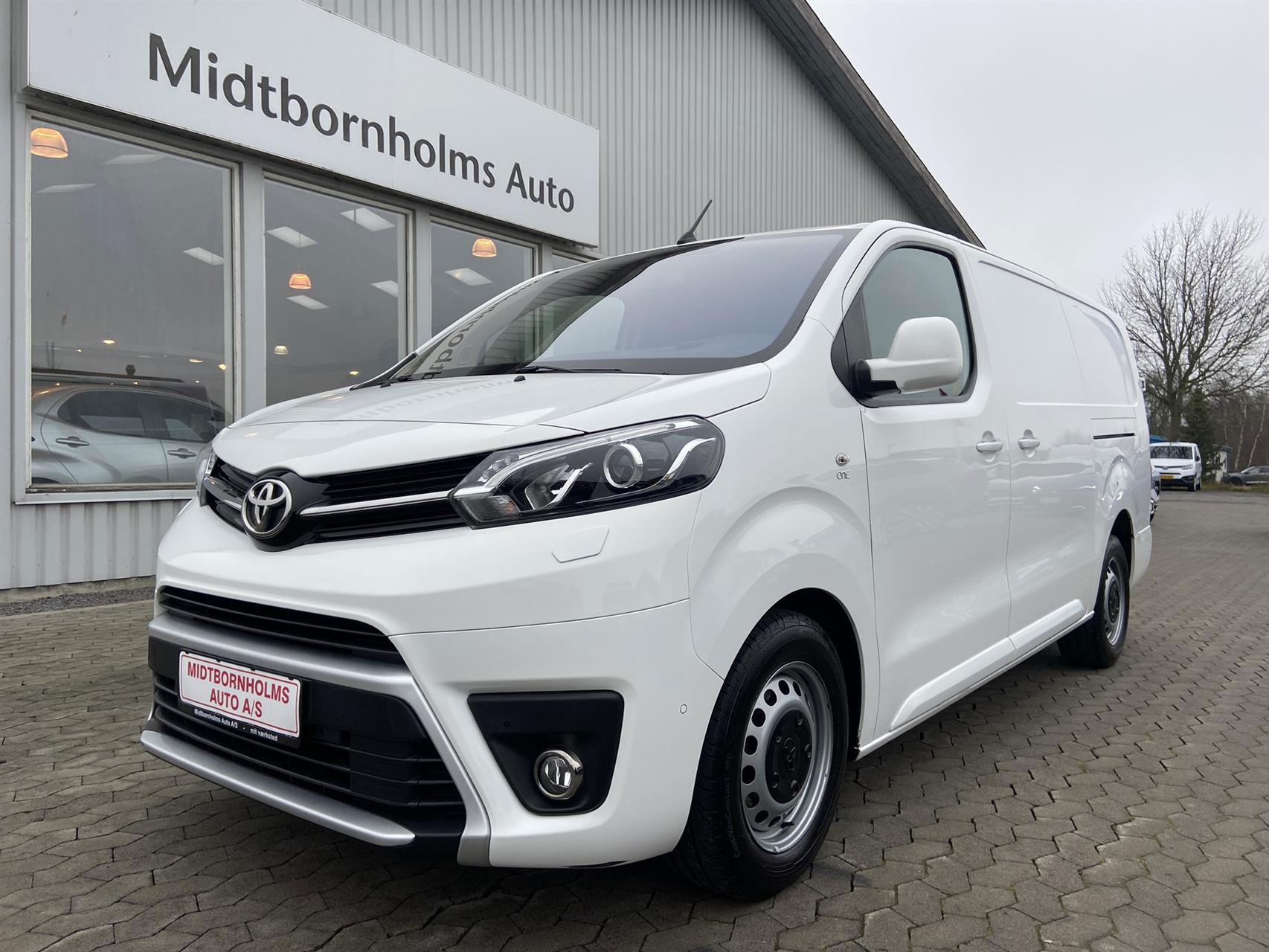 Billede af Toyota Proace Long 2,0 D Comfort One Dobb. skydedør, bagdør m/ruder 180HK Van 6g Aut.