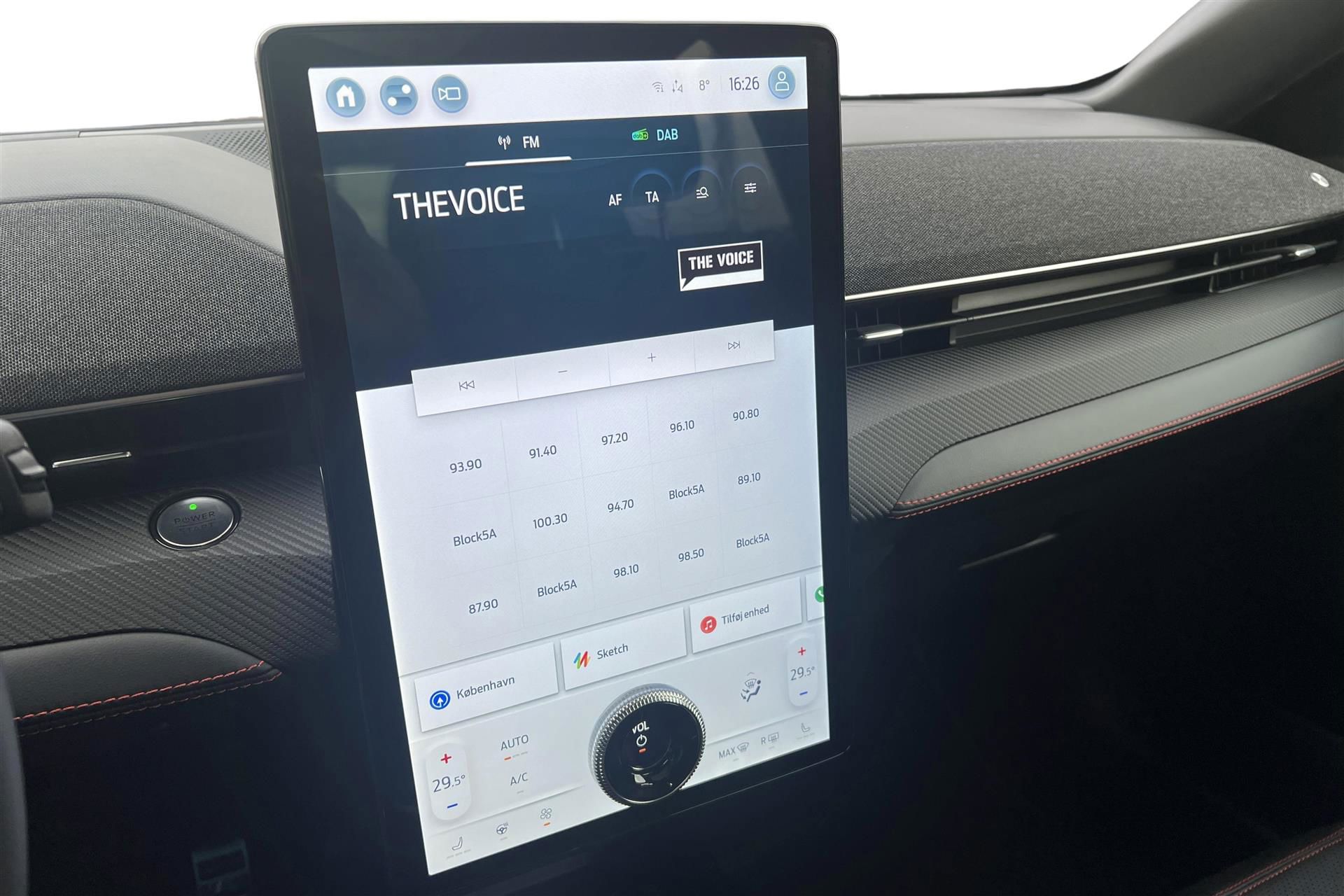 Billede af Ford Mustang Mach-E EL SR Premium AWD 269HK 5d Trinl. Gear