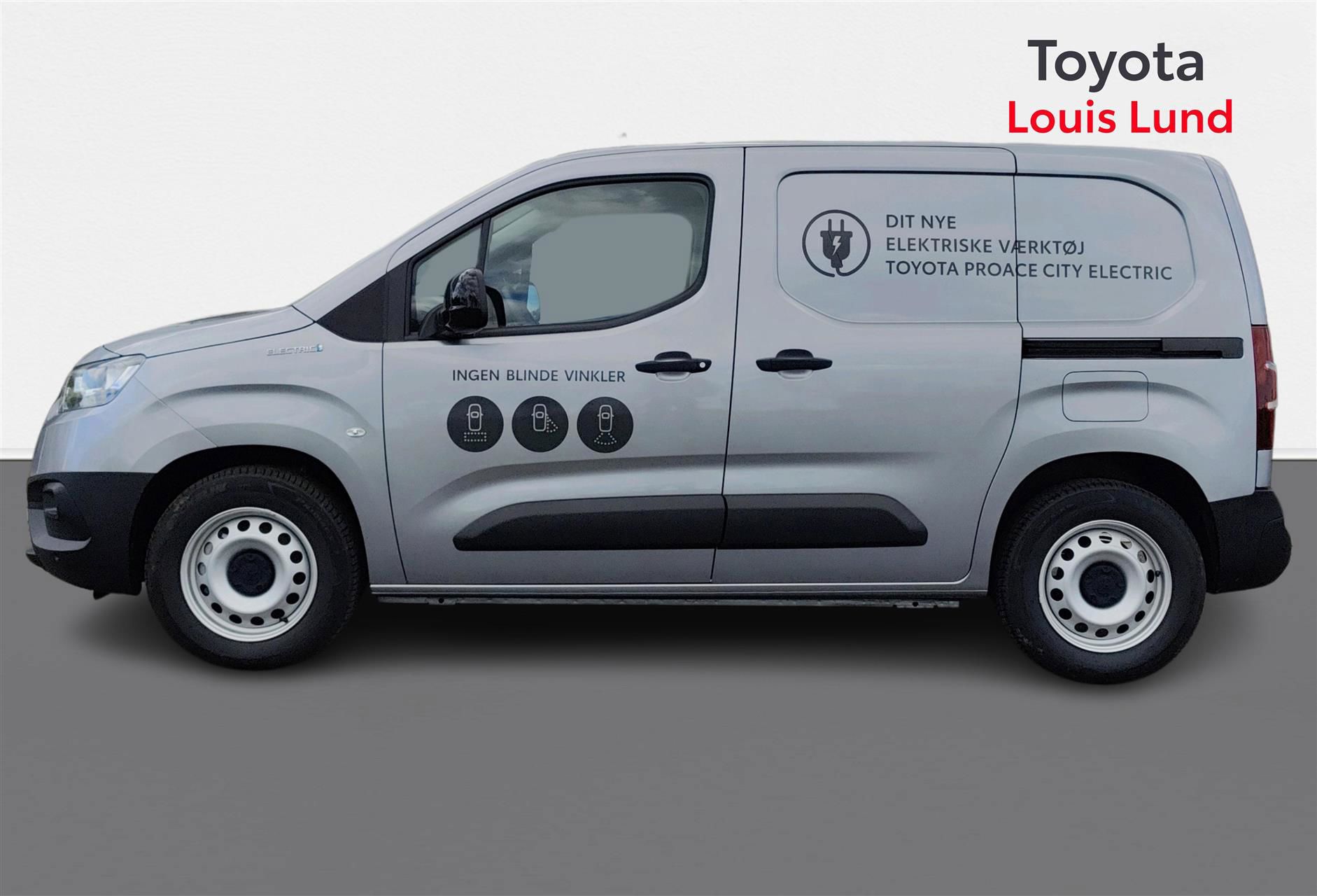 Billede af Toyota Proace City Electric Medium EL Comfort 2 Skydedøre 136HK Van Aut.