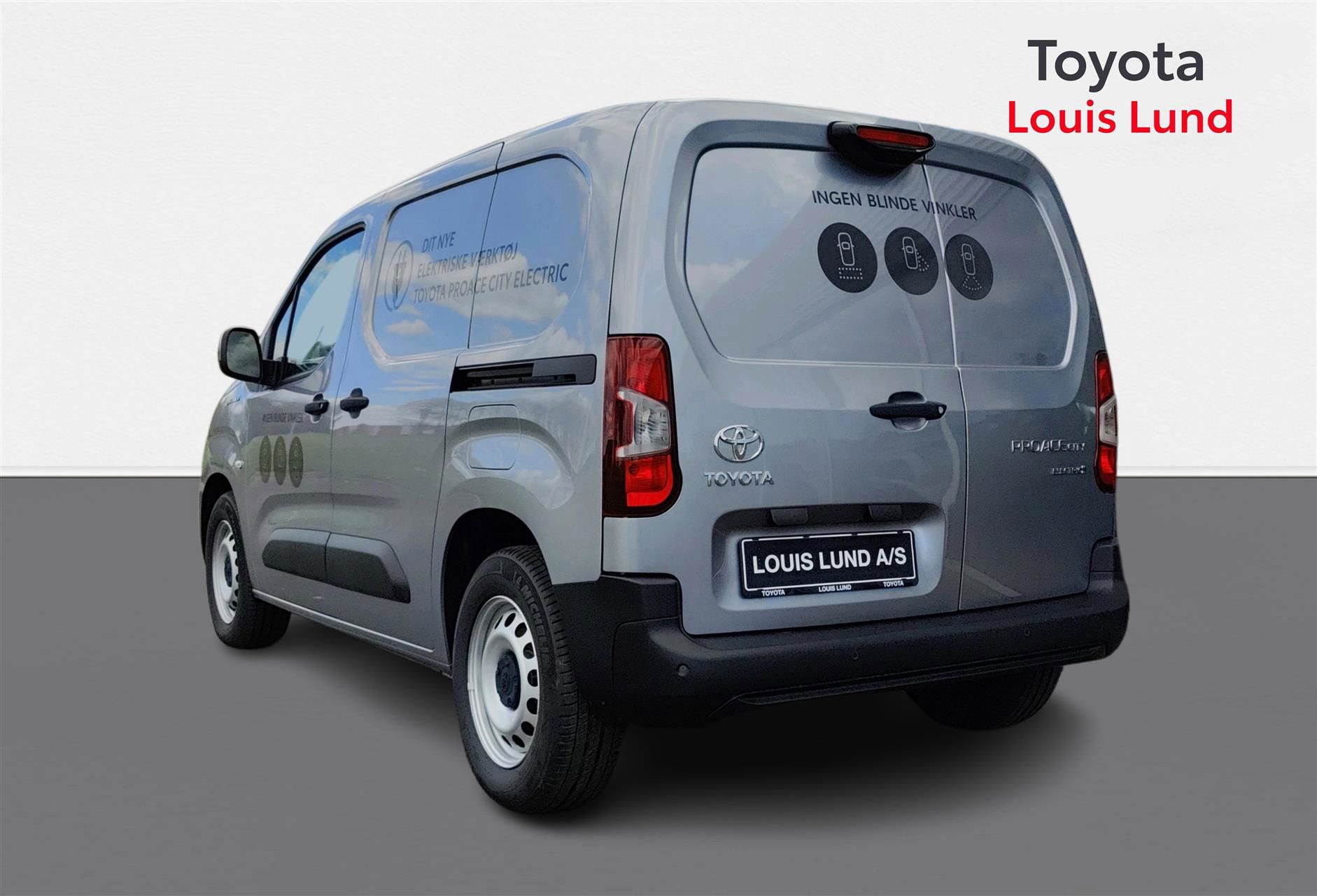 Billede af Toyota Proace City Electric Medium EL Comfort 2 Skydedøre 136HK Van Aut.