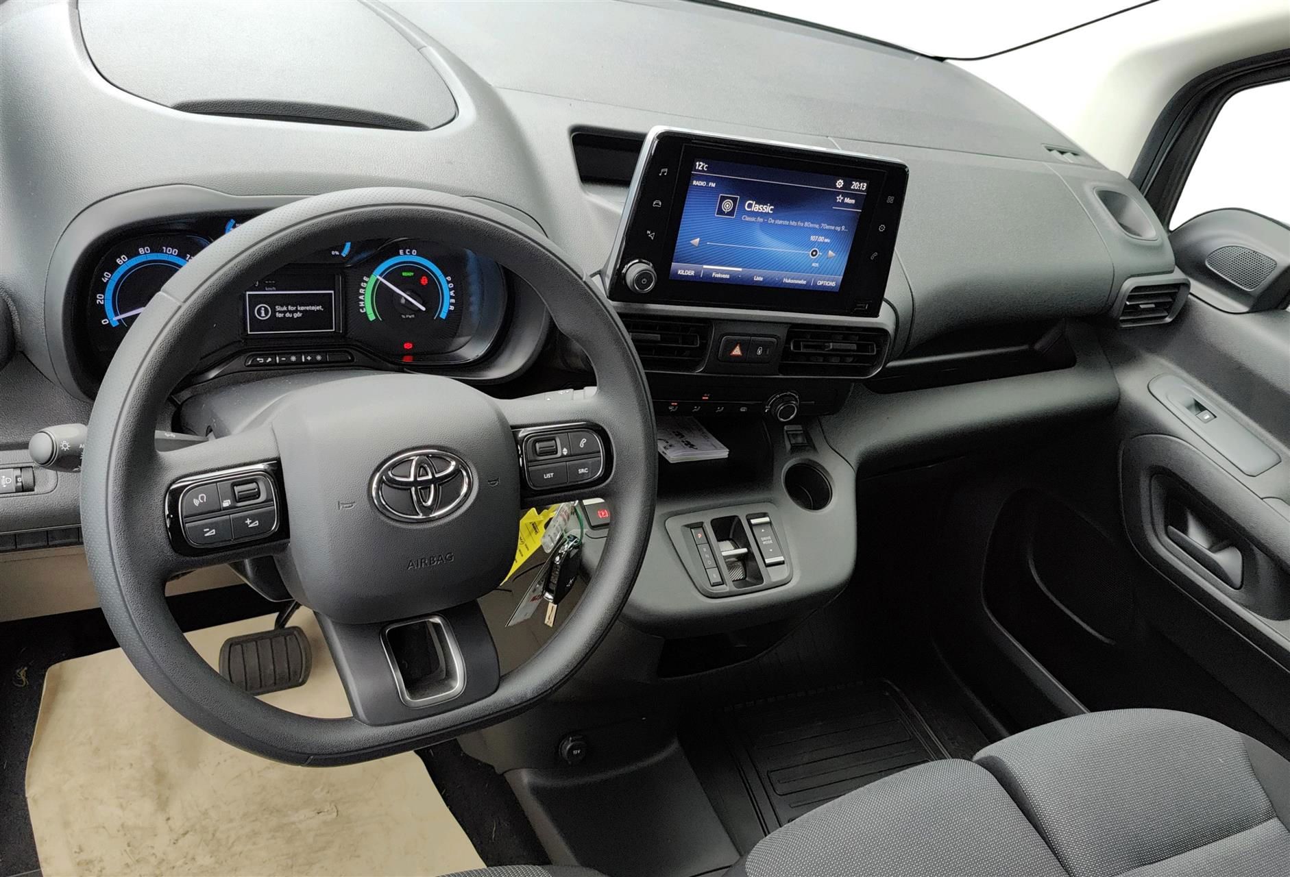 Billede af Toyota Proace City Electric Medium EL Comfort 2 Skydedøre 136HK Van Aut.