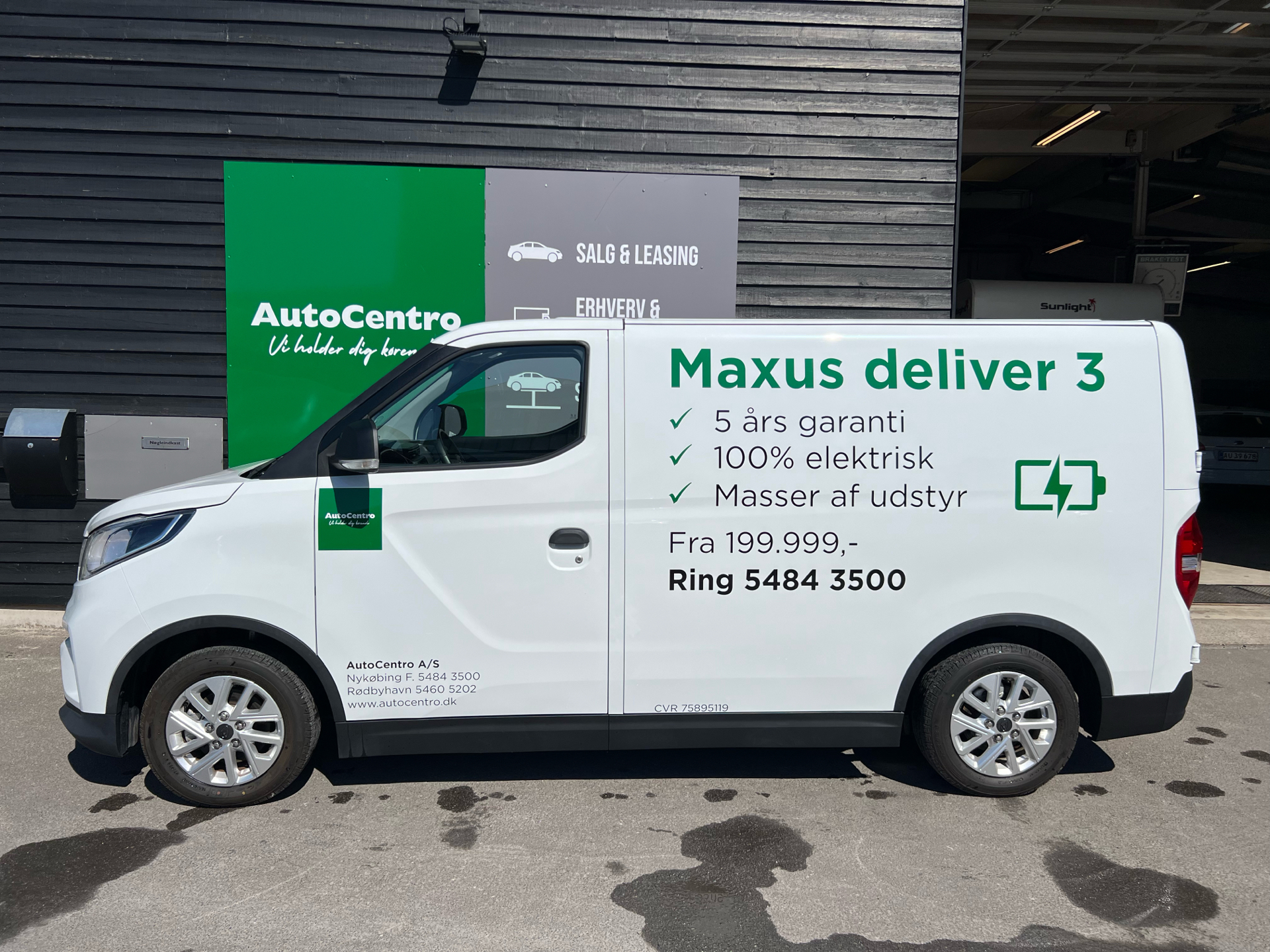 Billede af Maxus e-Deliver 3 EL 122HK Van Trinl. Gear