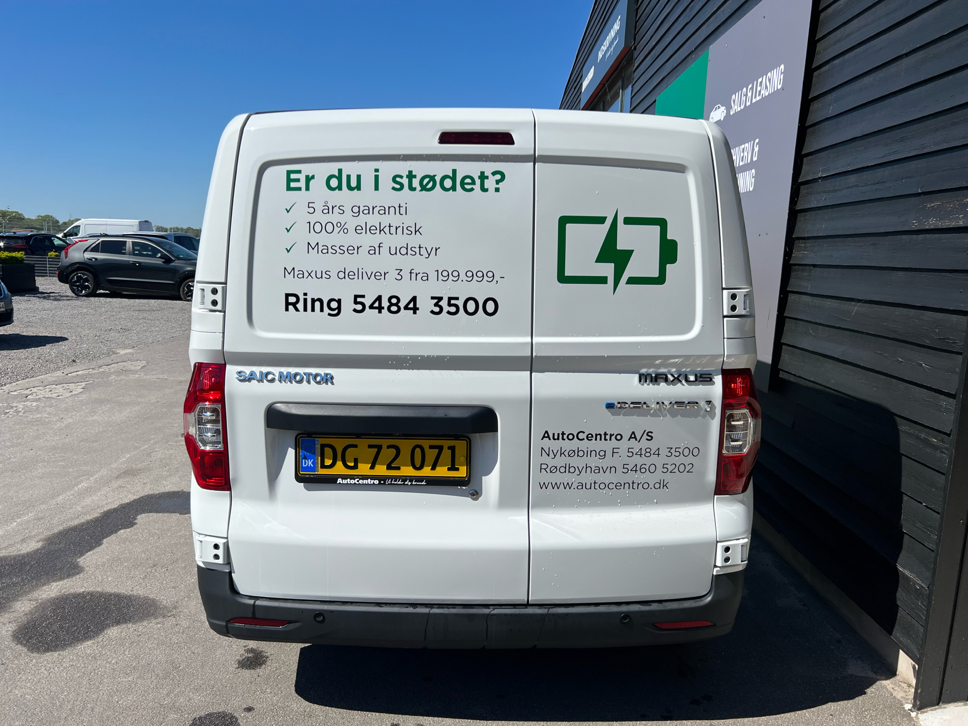 Billede af Maxus e-Deliver 3 EL 122HK Van Trinl. Gear