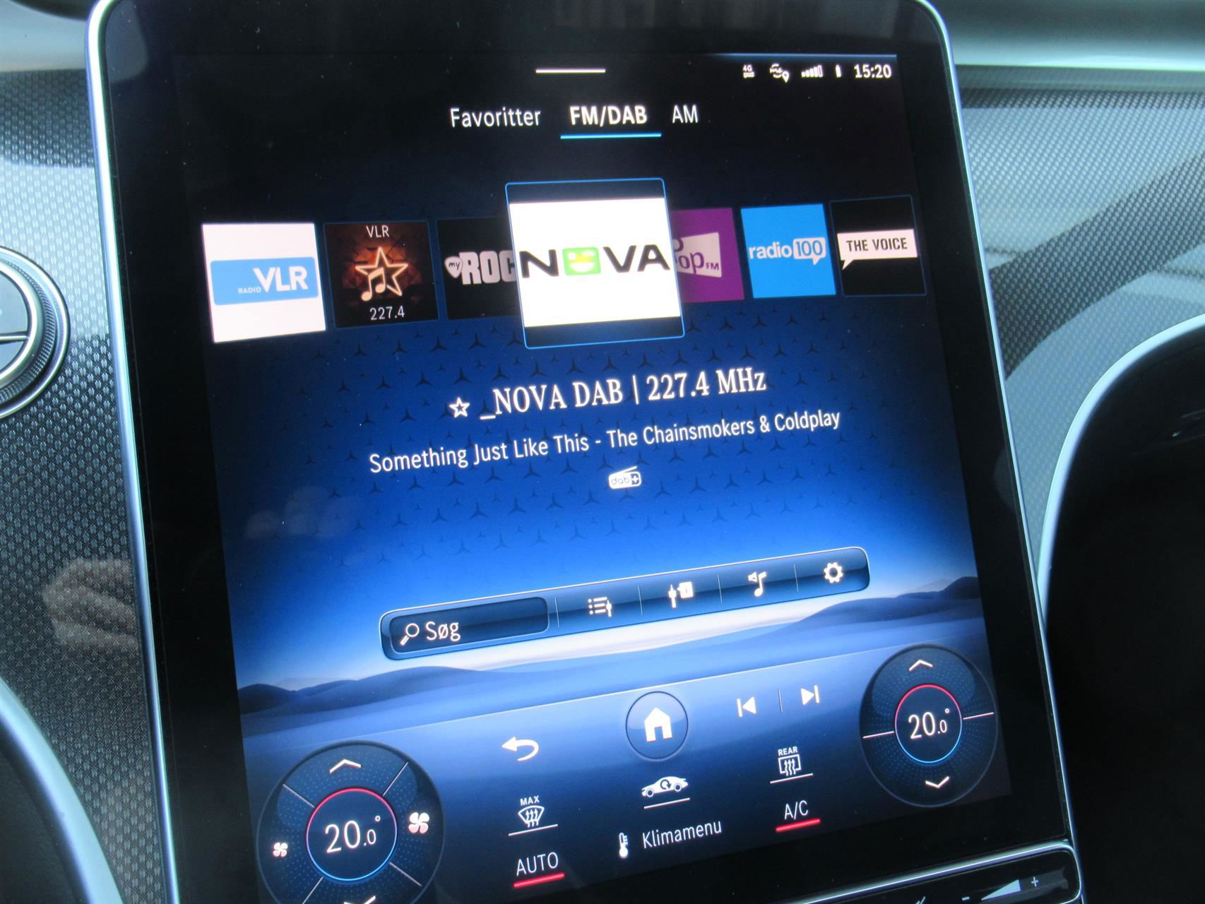 Billede af Mercedes-Benz C220 d 2,0 D Advantage AMG Night Edition 9G-Tronic 194HK Aut.