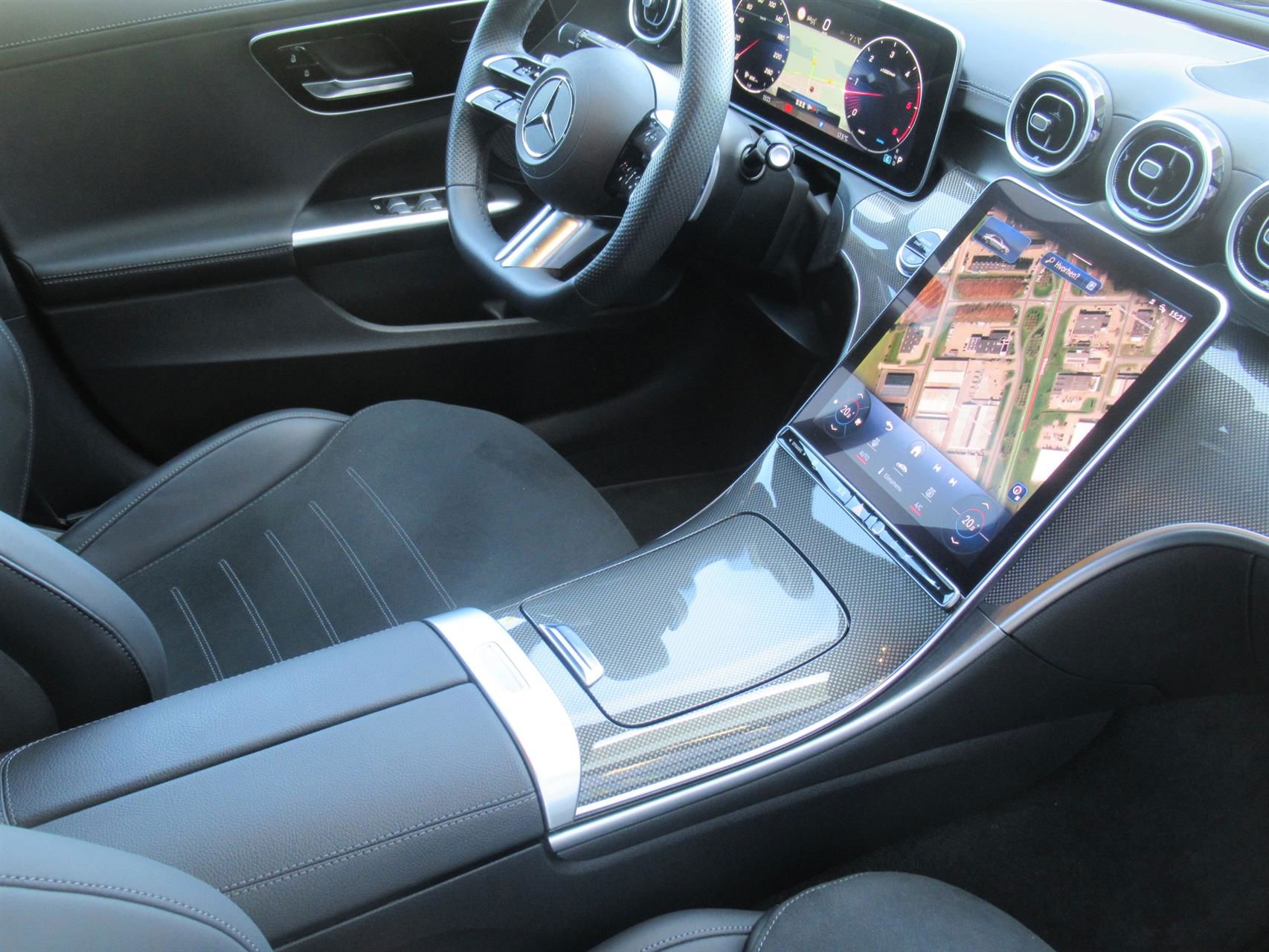 Billede af Mercedes-Benz C220 d 2,0 D Advantage AMG Night Edition 9G-Tronic 194HK Aut.