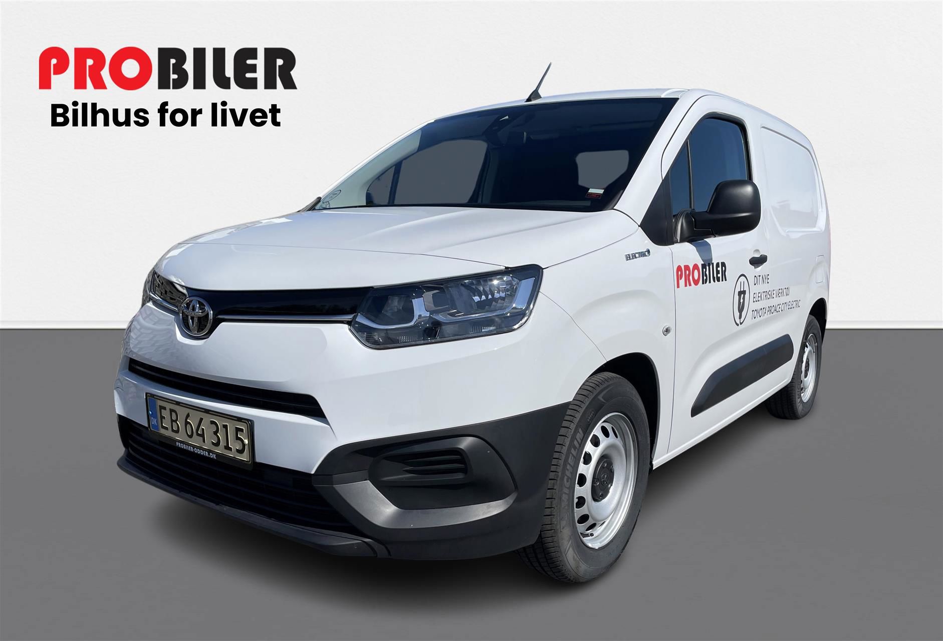 Billede af Toyota Proace City Electric Medium EL Base+ 136HK Van Aut.