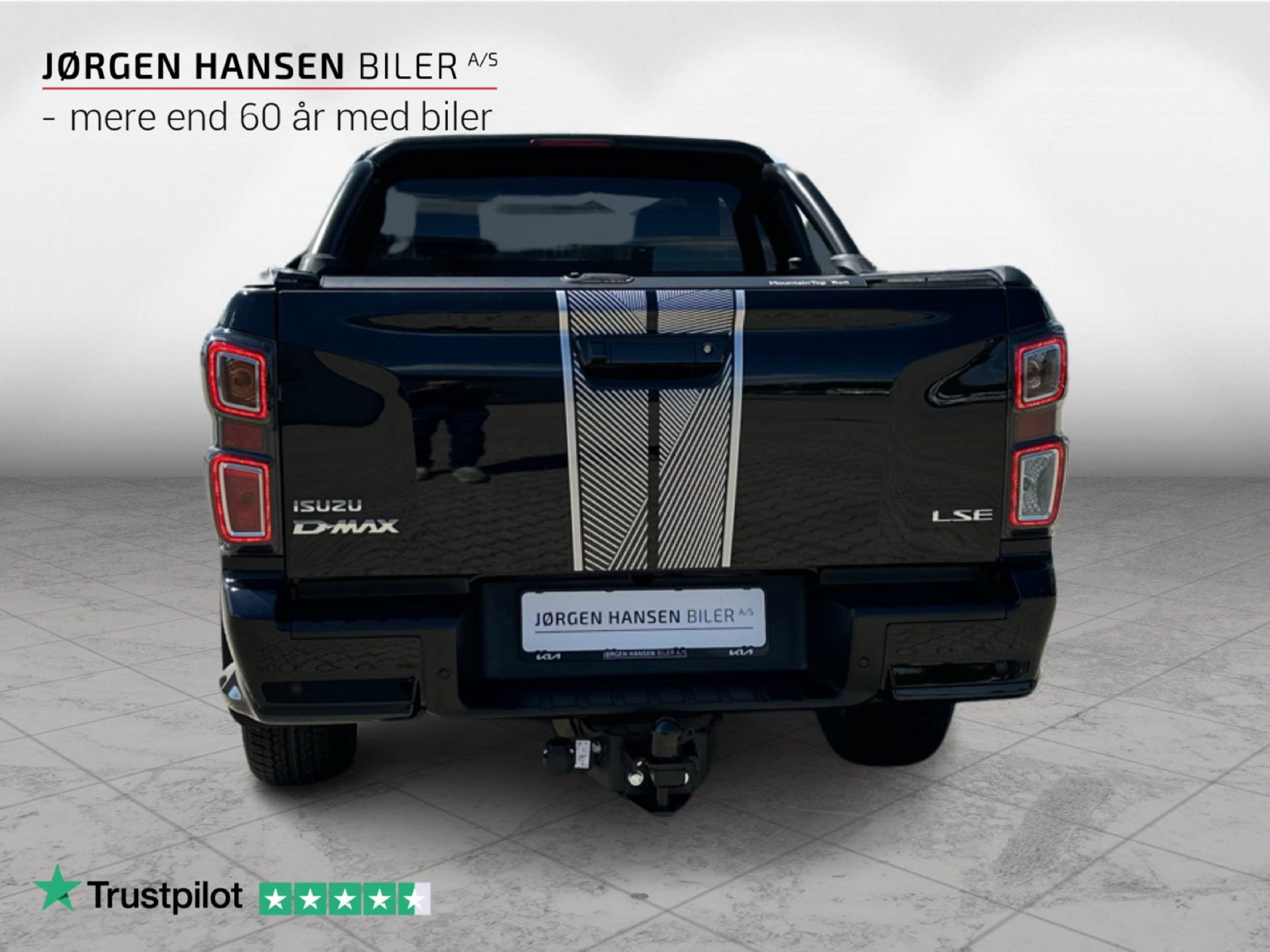 Billede af Isuzu D-max Extended Cab 1,9 D Exclusive 3ton 4WD 163HK Pick-Up 6g Aut.