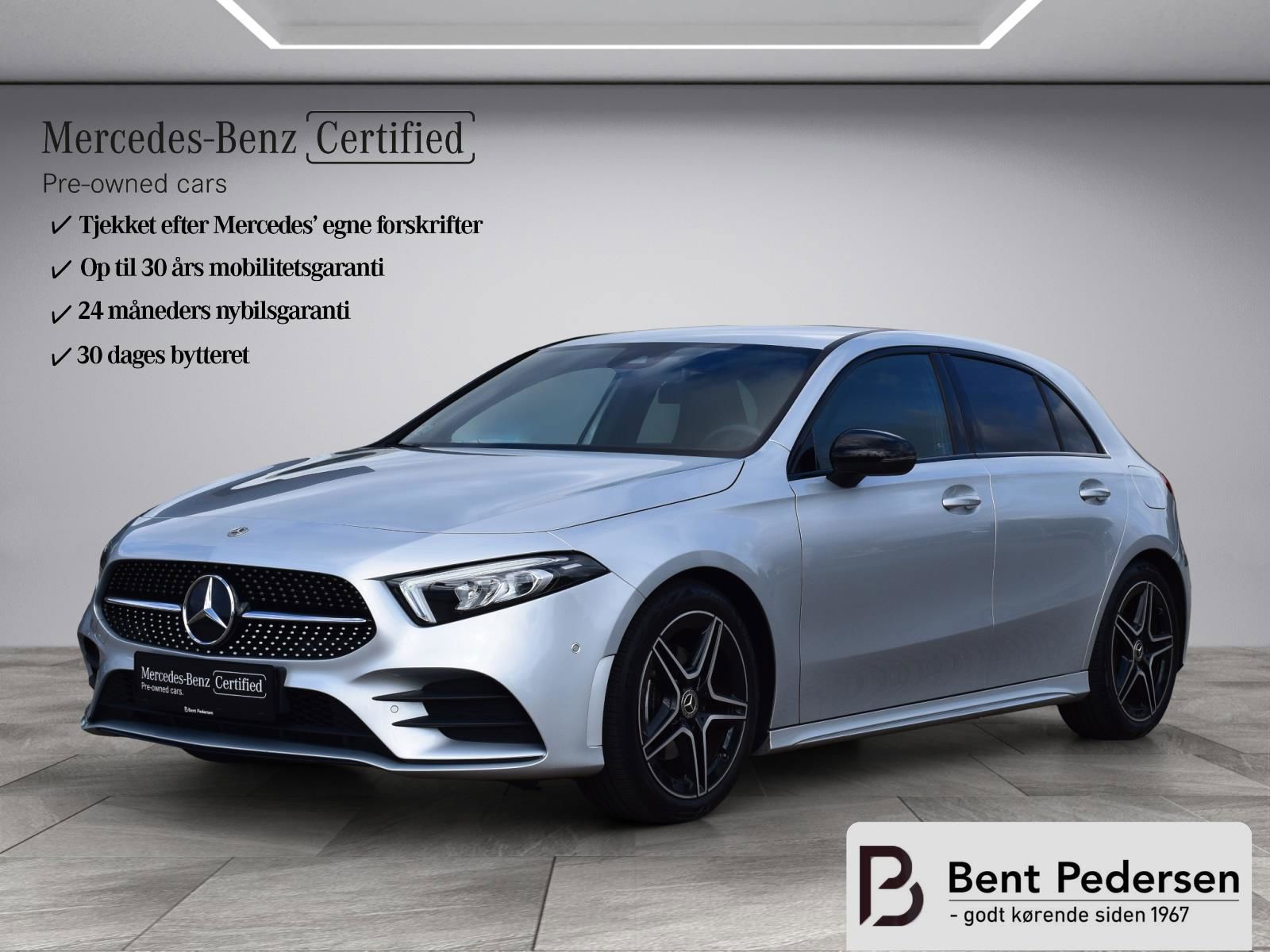 Billede af Mercedes-Benz A200 d 2,0 D AMG Line 8G-DCT 150HK 5d 8g Aut.