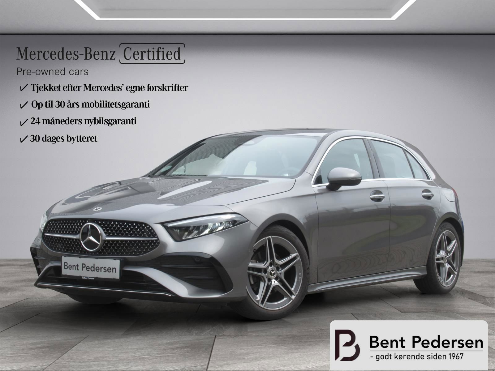 Billede af Mercedes-Benz A200 d 2,0 D AMG Edition 8G-DCT 150HK 5d 8g Aut.