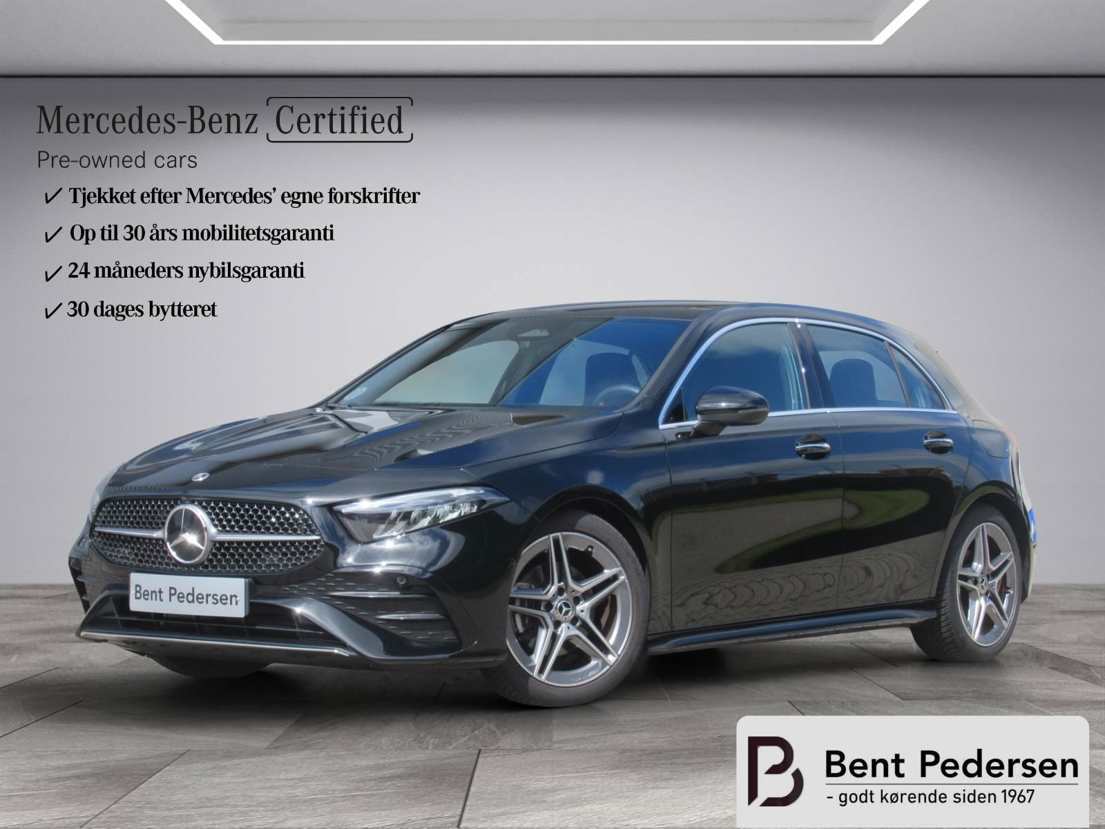 Billede af Mercedes-Benz A200 d 2,0 D AMG Edition 8G-DCT 150HK 5d 8g Aut.