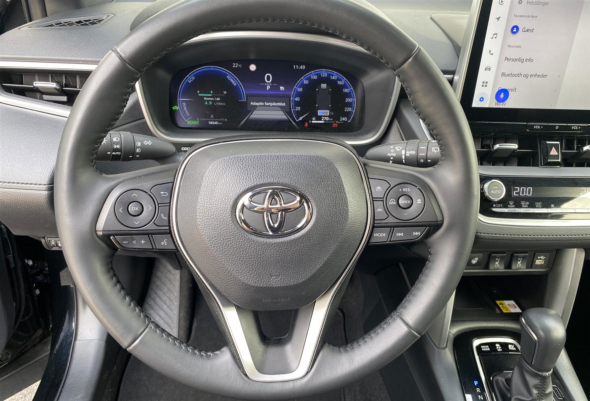 Billede af Toyota Corolla Cross 1,8 Hybrid Style 140HK 5d Aut.