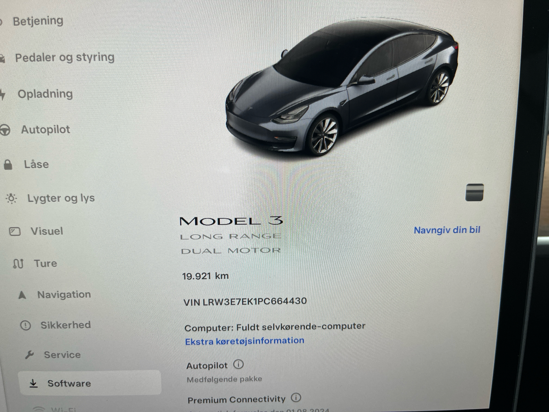 Billede af Tesla Model 3 EL Long Range AWD 498HK Aut.