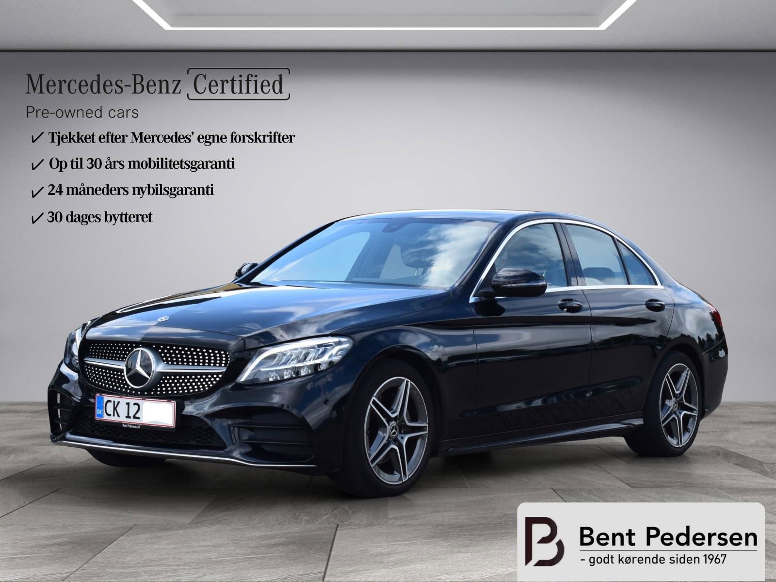 Billede af Mercedes-Benz C220 d 2,0 CDI Progressive 9G-Tronic 194HK Aut.