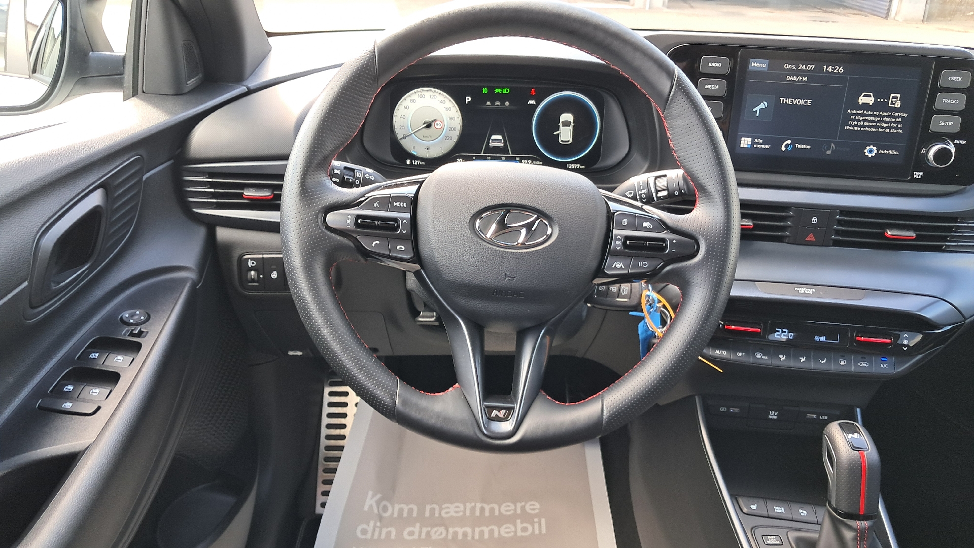 Billede af Hyundai i20 1,0 T-GDI N-Line DCT 100HK 5d 7g Aut.