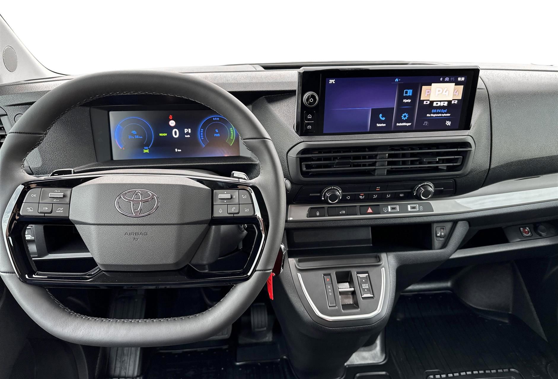 Billede af Toyota Proace Electric Long EL Comfort Master m/ 2 Skydedøre 136HK Van Aut.