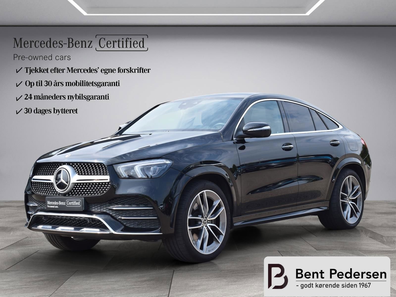 Billede af Mercedes-Benz GLE350 de Coupe 2,0 Plugin-hybrid Premium Plus 4Matic 9G-Tronic 320HK 5d 9g Aut.