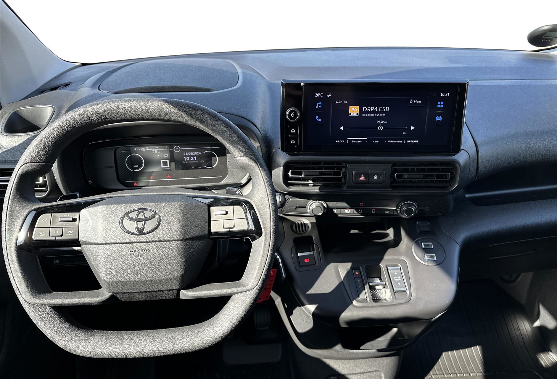 Billede af Toyota Proace City Electric Medium EL Comfort Master 1 Skydedør 136HK Van Aut.