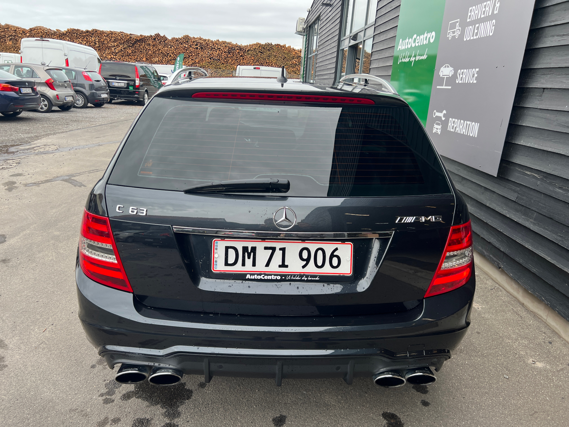 Billede af Mercedes-Benz C63 AMG T 6,2 486HK Stc 7g Aut.