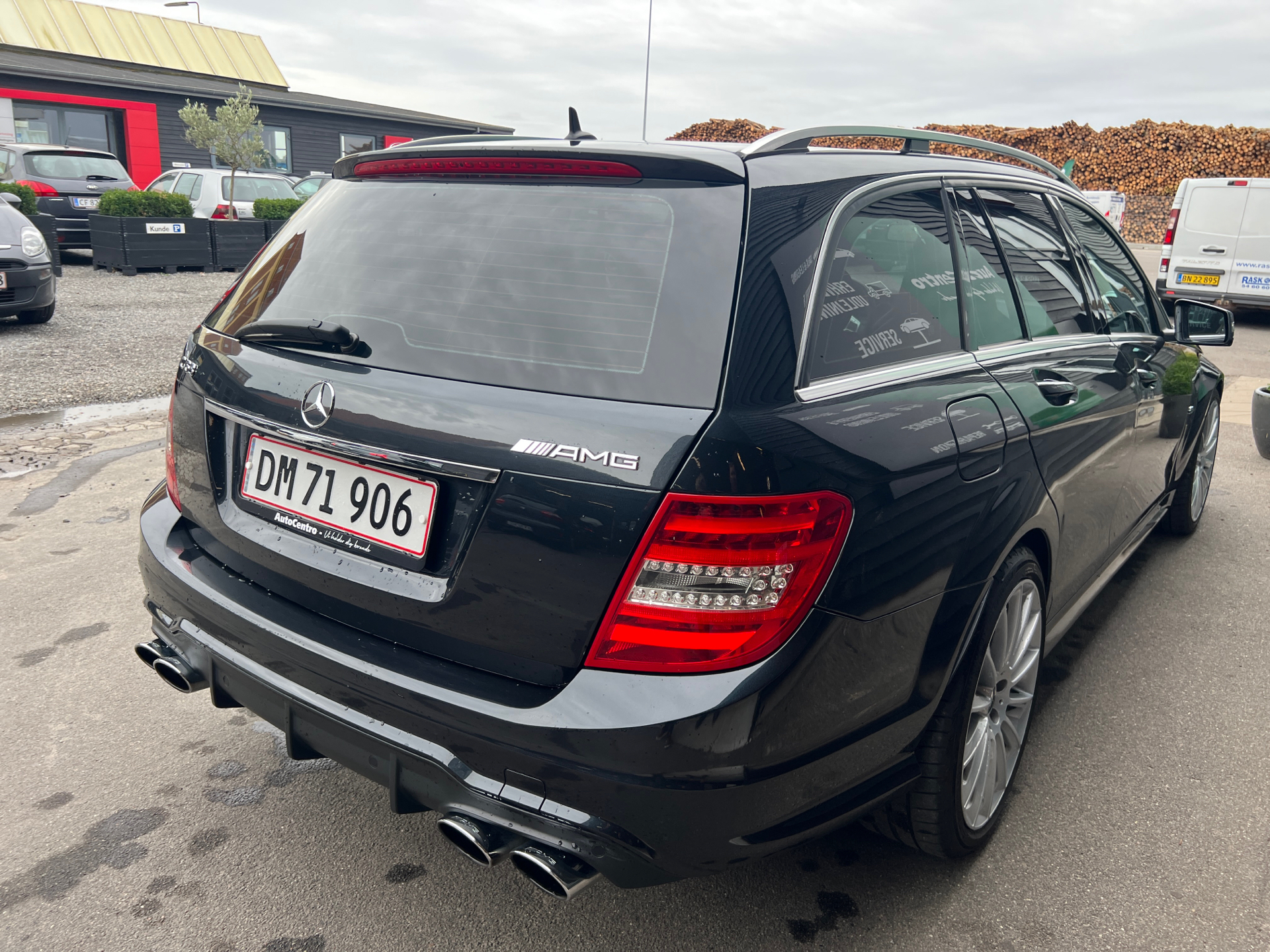 Billede af Mercedes-Benz C63 AMG T 6,2 486HK Stc 7g Aut.