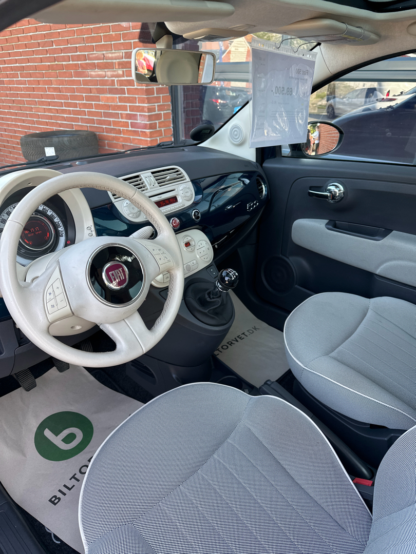 Billede af Fiat 500 0,9 TwinAir Lounge 65HK 3d