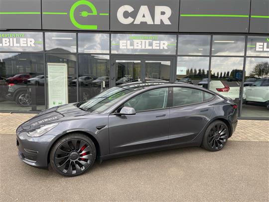 Tesla Model 3 EL Performance AWD 534HK Aut.