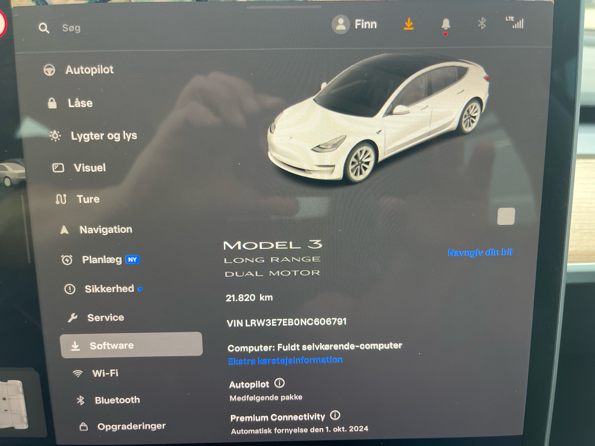 Billede af Tesla Model 3 EL Long Range AWD 498HK Aut.