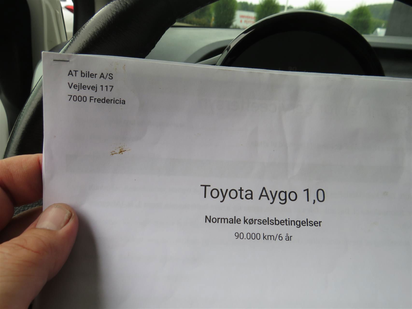 Billede af Toyota Aygo 1,0 VVT-I X-Play + Plus pakke 69HK 5d