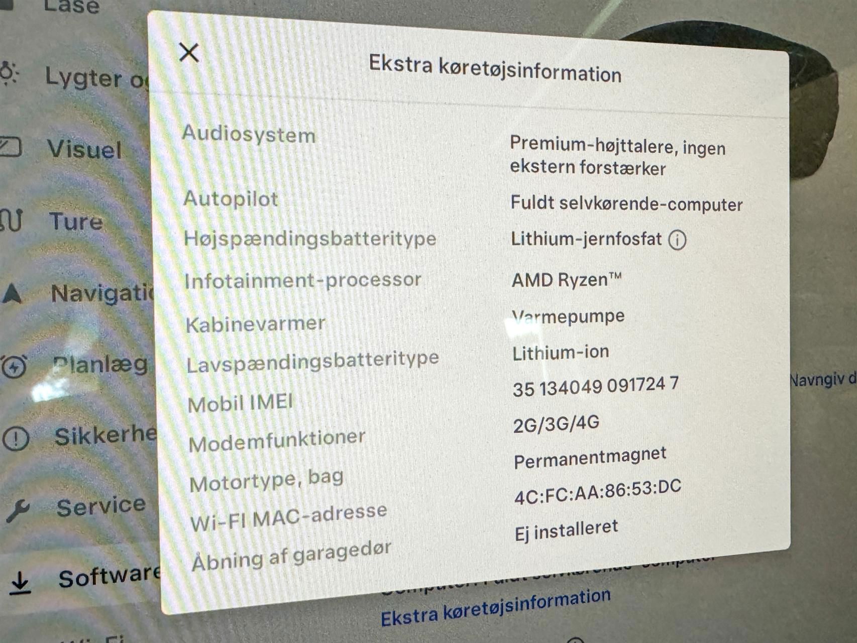 Billede af Tesla Model 3 EL Standard Range 283HK Aut.