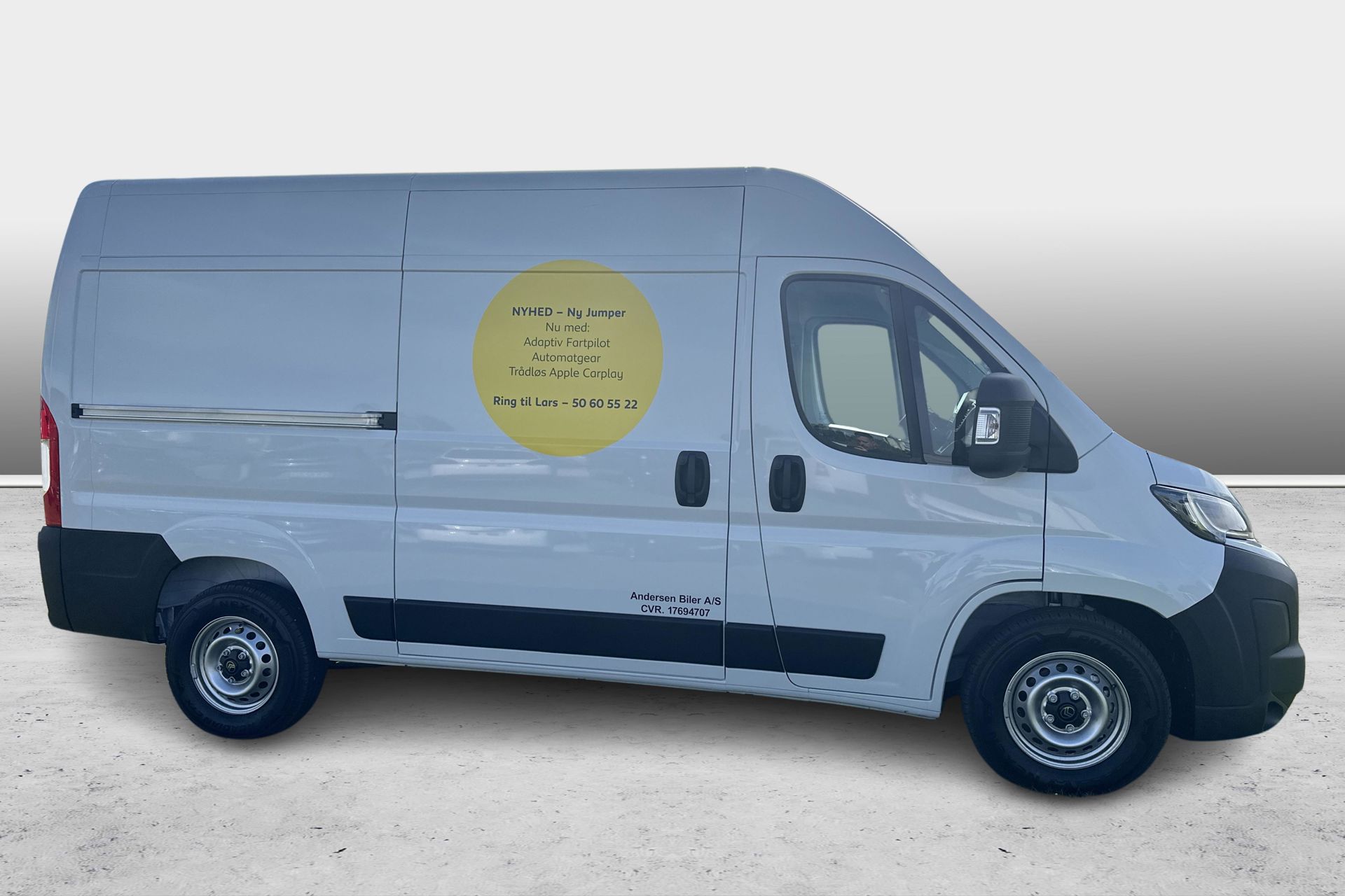 Billede af Citroën Jumper 35 L2H2 2,2 Blue HDi Masterline EAT8 140HK Van 8g Aut.