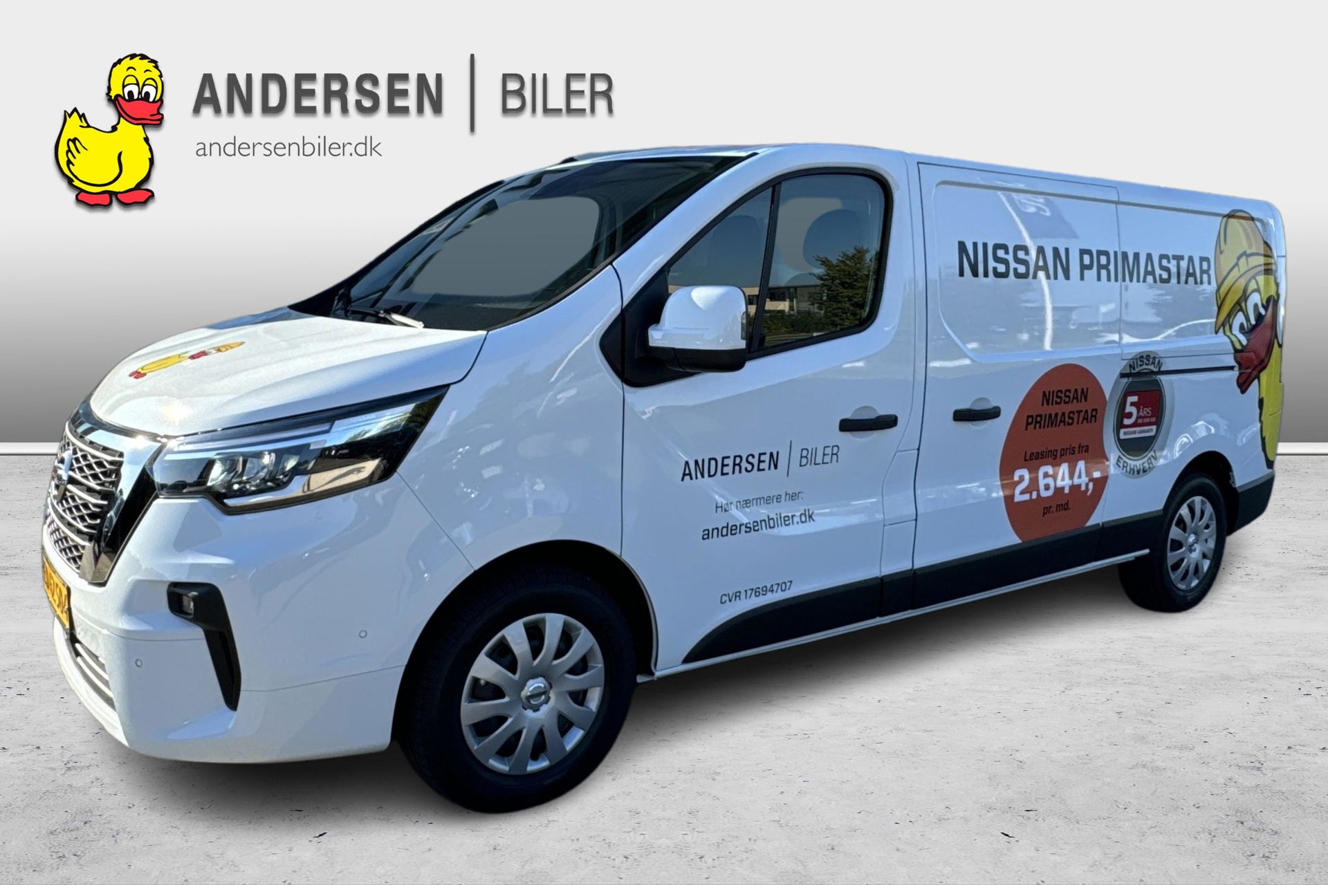 Billede af Nissan Primastar L2H1 2,0 DCi Tekna 150HK Van 6g Aut.