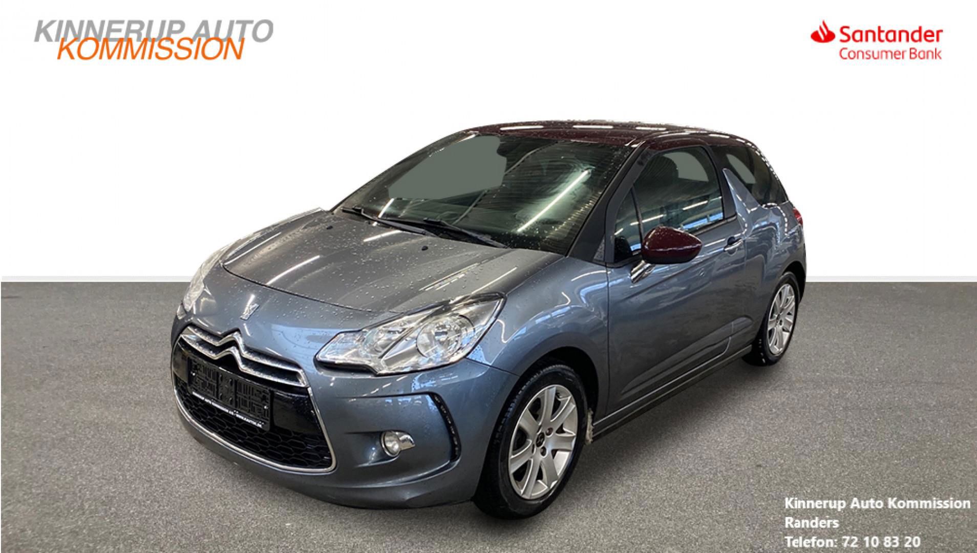 Billede af Citroën DS3 1,6 HDi FAP Dstyle 92HK 3d