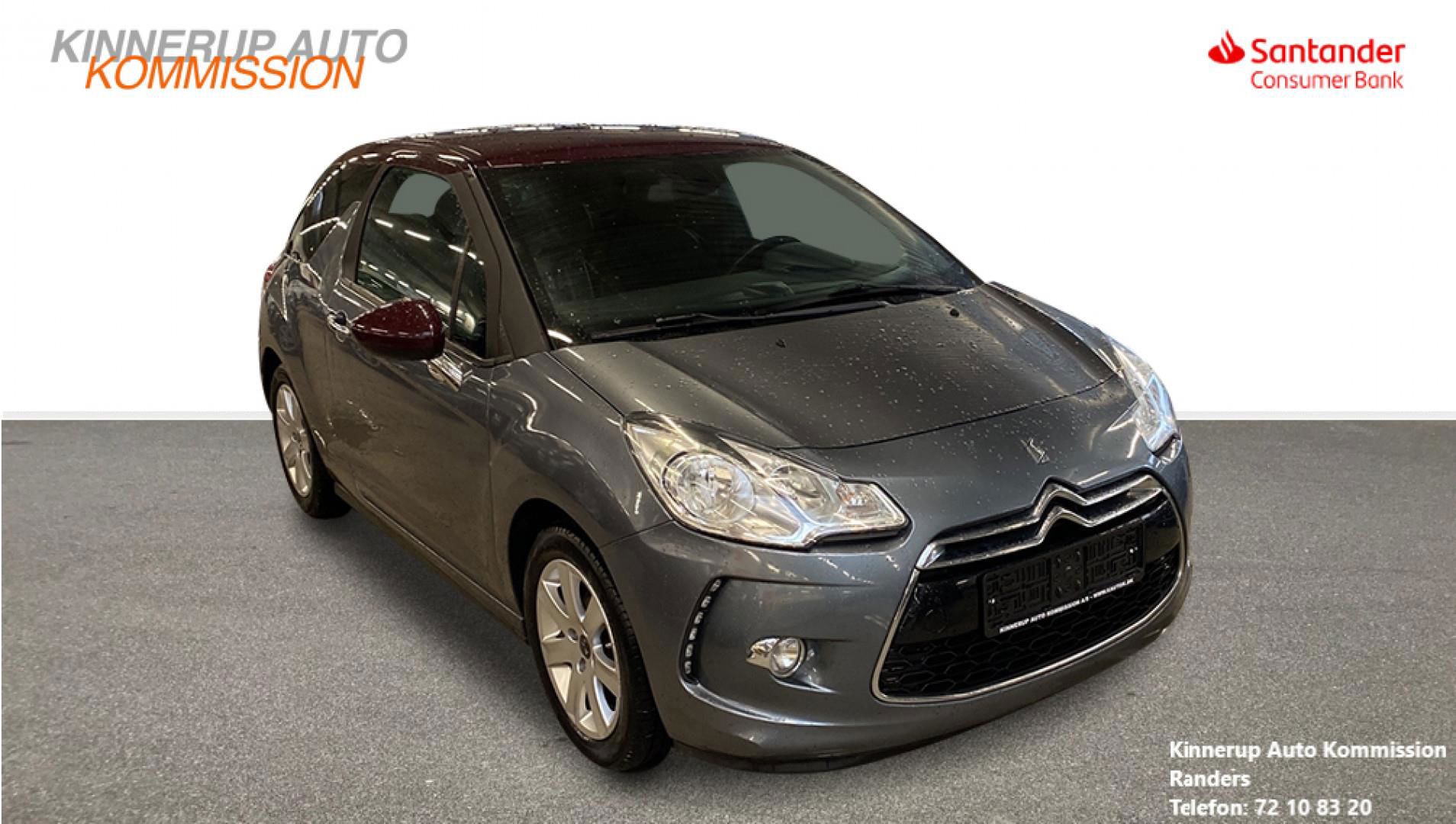 Billede af Citroën DS3 1,6 HDi FAP Dstyle 92HK 3d