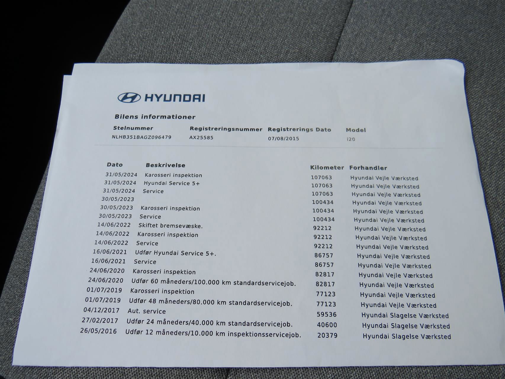 Billede af Hyundai i20 1,25 Trend 84HK 5d