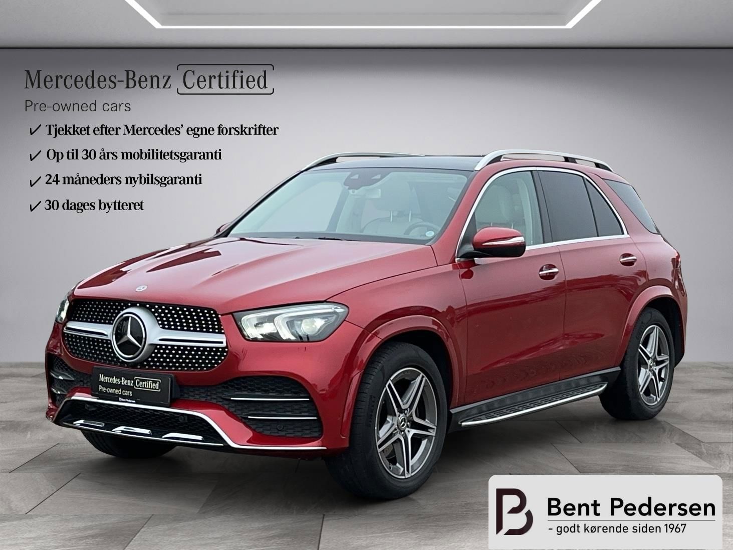 Billede af Mercedes-Benz GLE400 d 2,9 D Progressive 4Matic 9G-Tronic 330HK 5d 9g Aut.