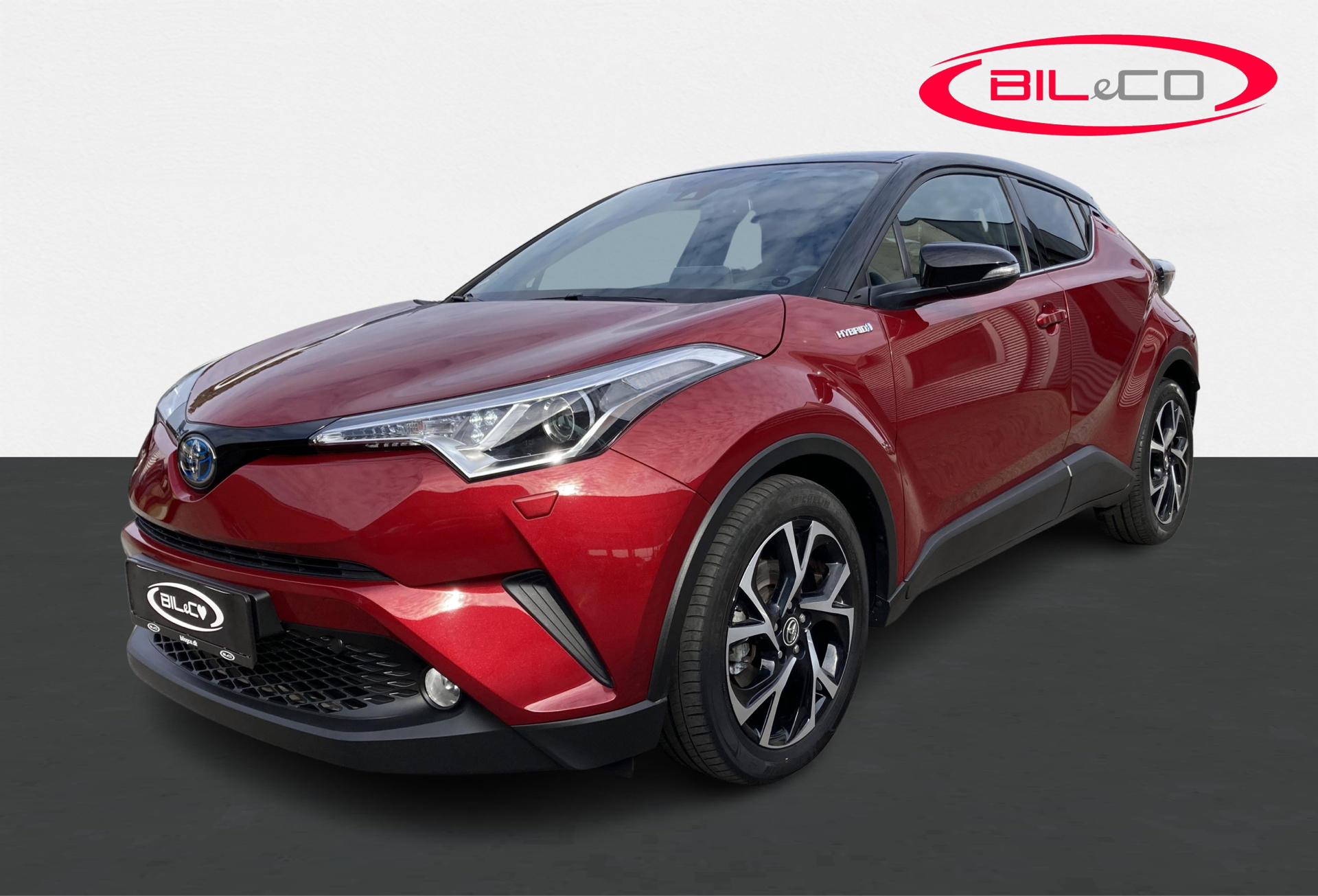 Billede af Toyota C-HR 1,8 Hybrid Selected Bi-tone Multidrive S 122HK 5d Aut.