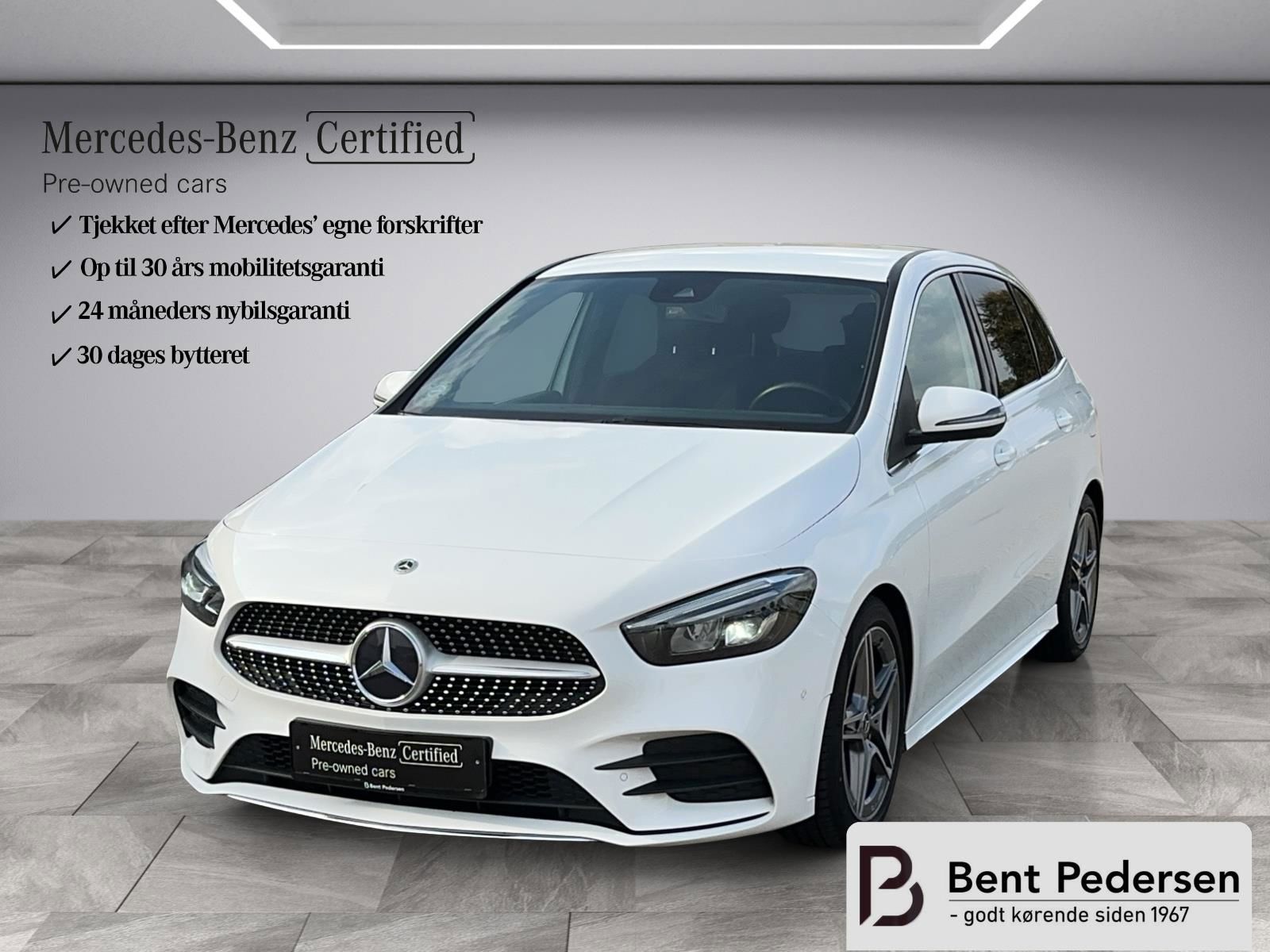 Billede af Mercedes-Benz B200 d 2,0 CDI AMG Line 8G-DCT 150HK 8g Aut.