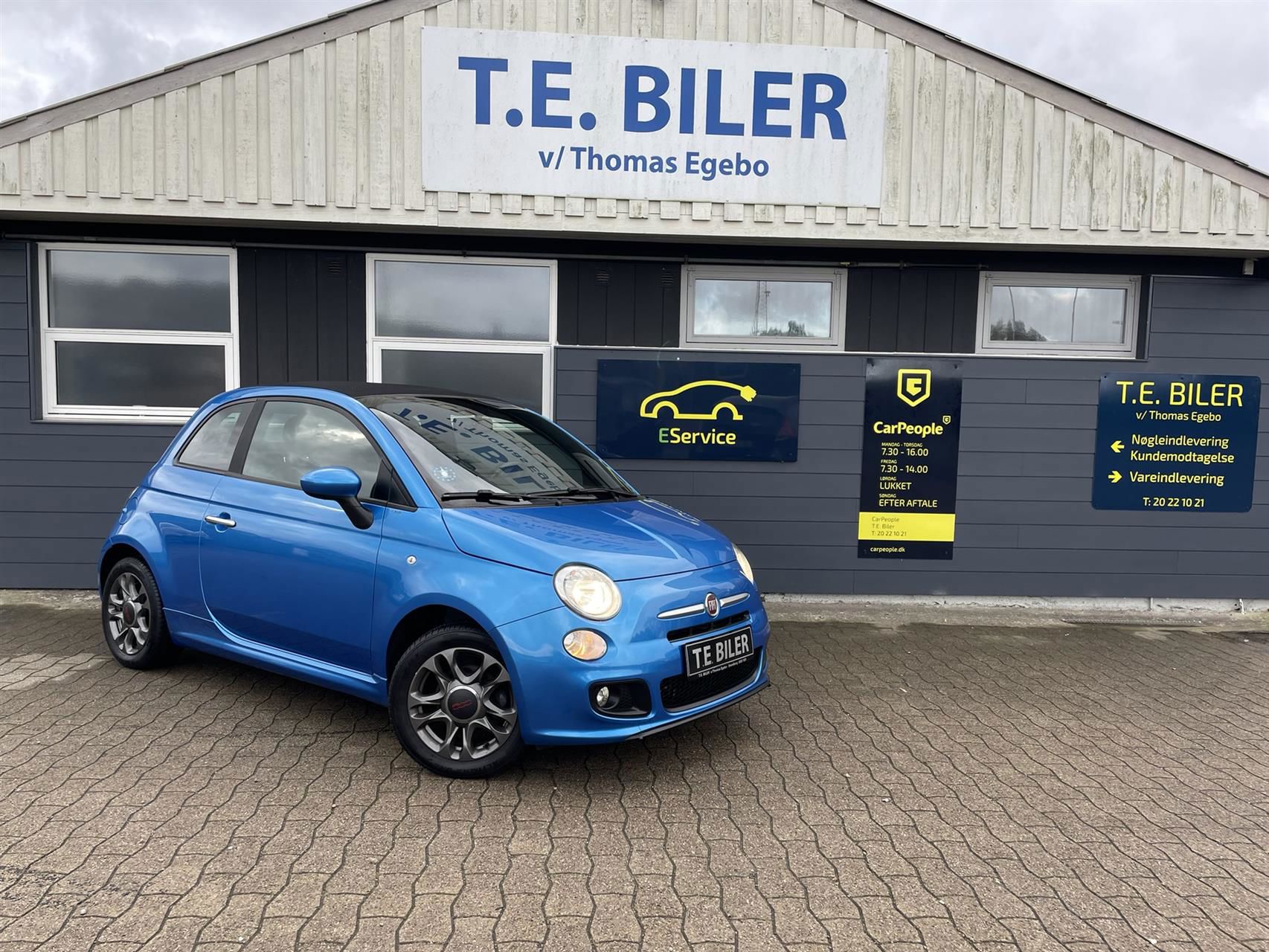 Billede af Fiat 500C 0,9 TwinAir Turbo S 105HK Cabr.