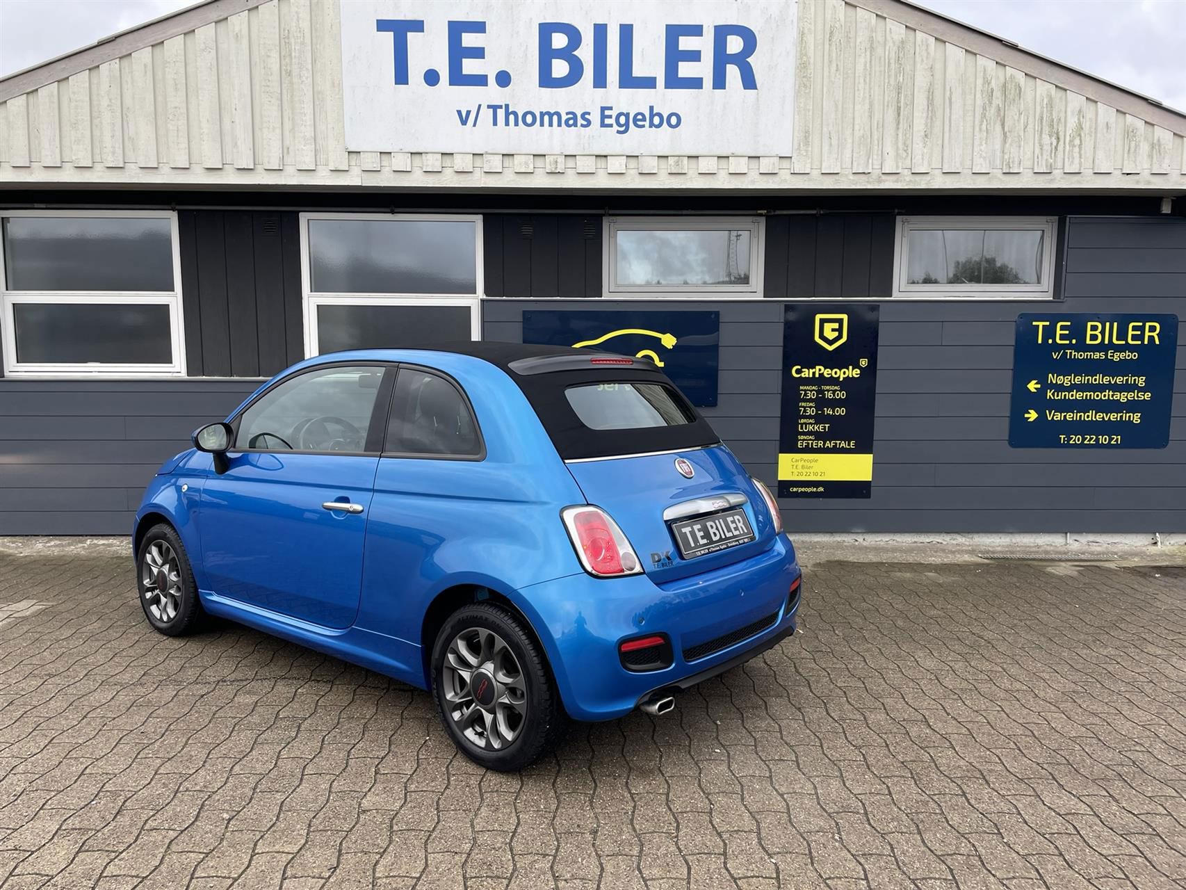 Billede af Fiat 500C 0,9 TwinAir Turbo S 105HK Cabr.