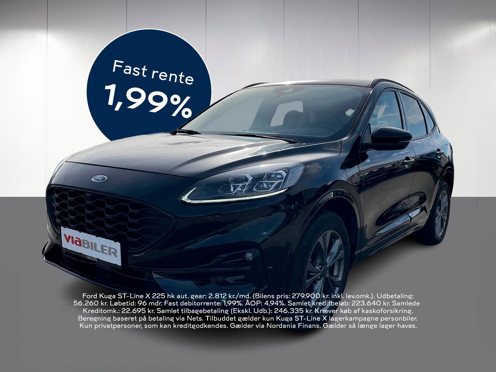 Billede af Ford Kuga 2,5 Plugin-hybrid ST-Line X CVT 225HK 5d Trinl. Gear